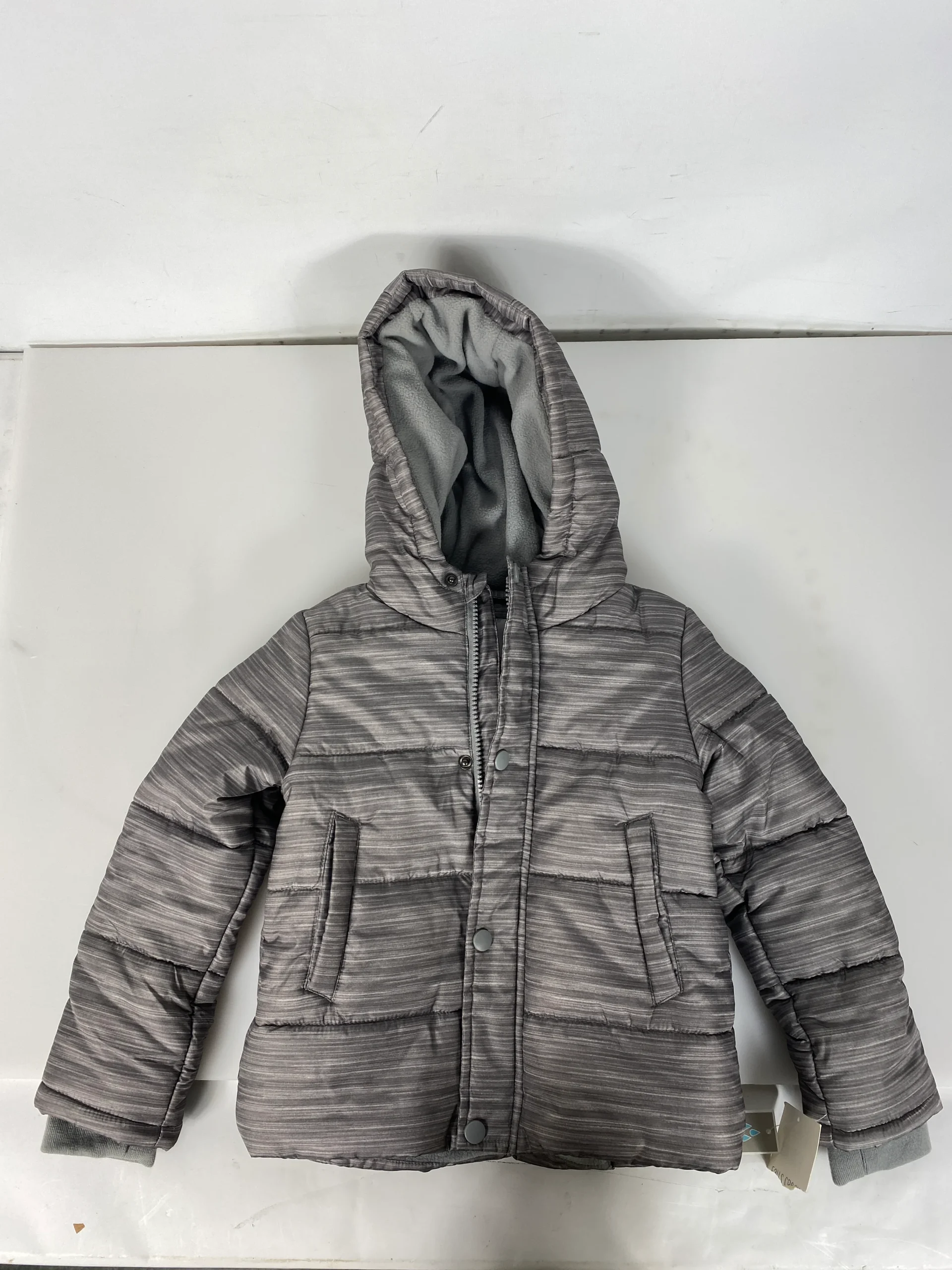 Falls Creek Grey Puffer Jacket Kid's Size 5T *NEW*