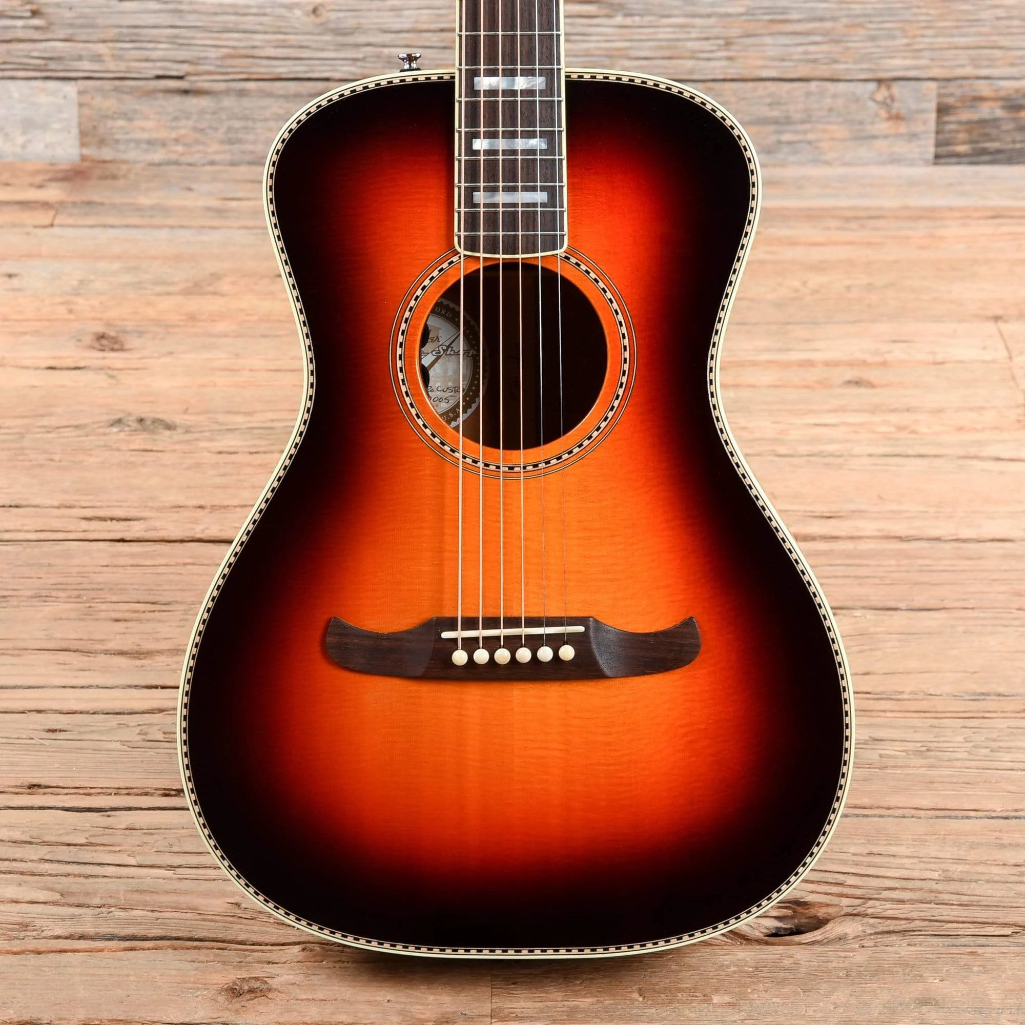 Fender Custom Shop Malibu Pro Custom 3-Tone Sunburst 2014