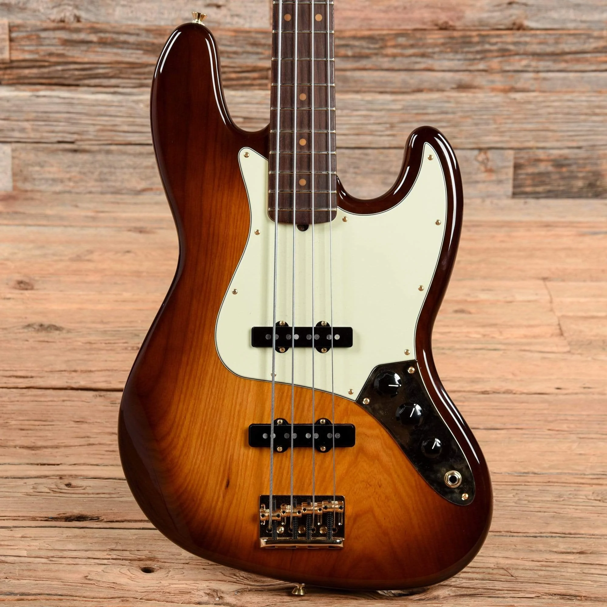Fender 75th Anniversary Commemorative Jazz Bass Bourbon Burst 2021