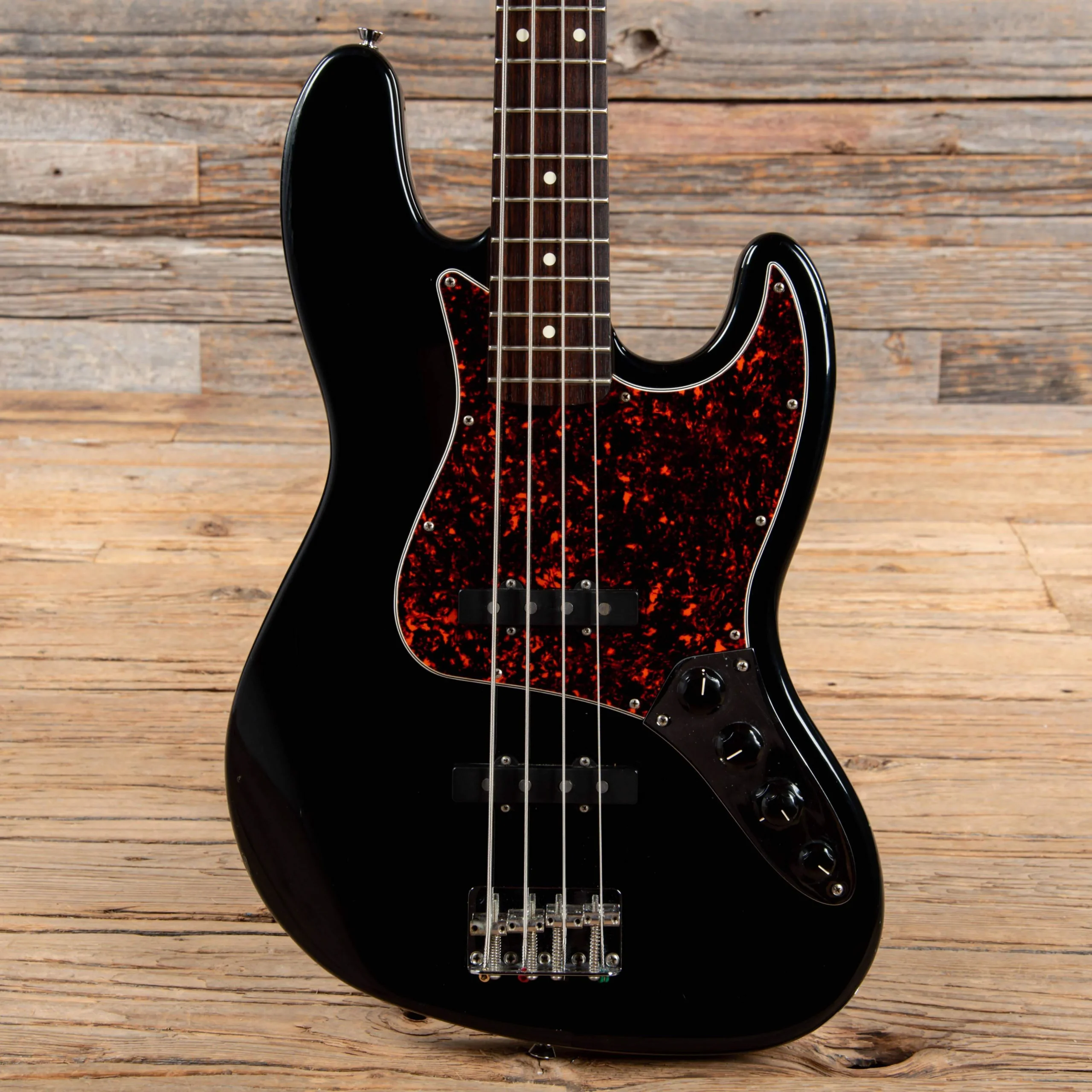Fender Deluxe Active Jazz Bass Black 2003