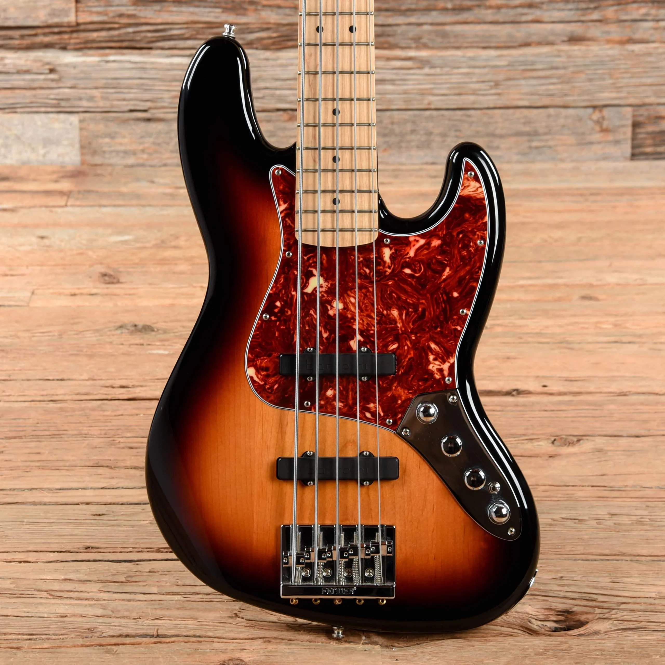 Fender Fender Deluxe Active Jazz Bass V Sunburst 2017