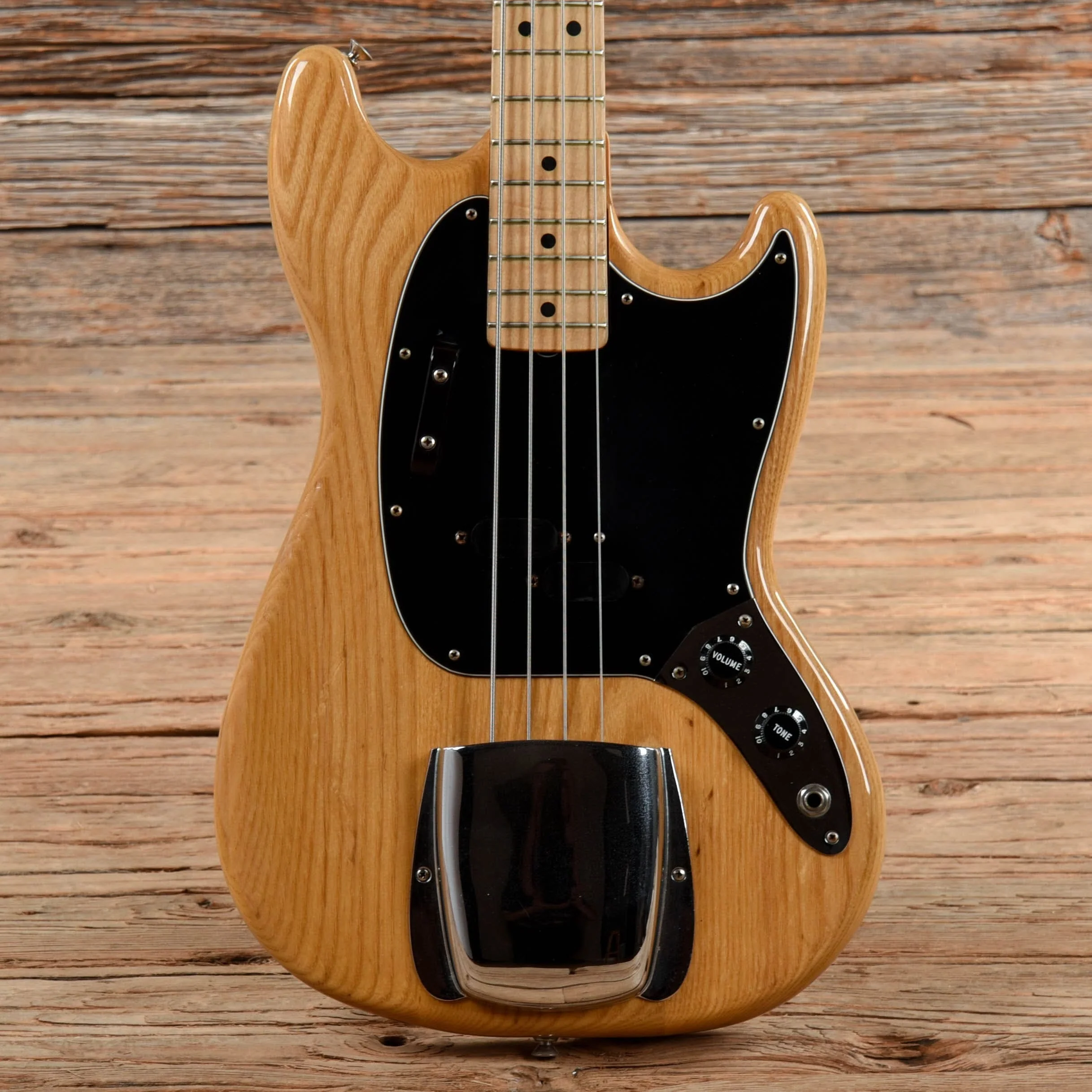 Fender Mustang Bass Natural 1978