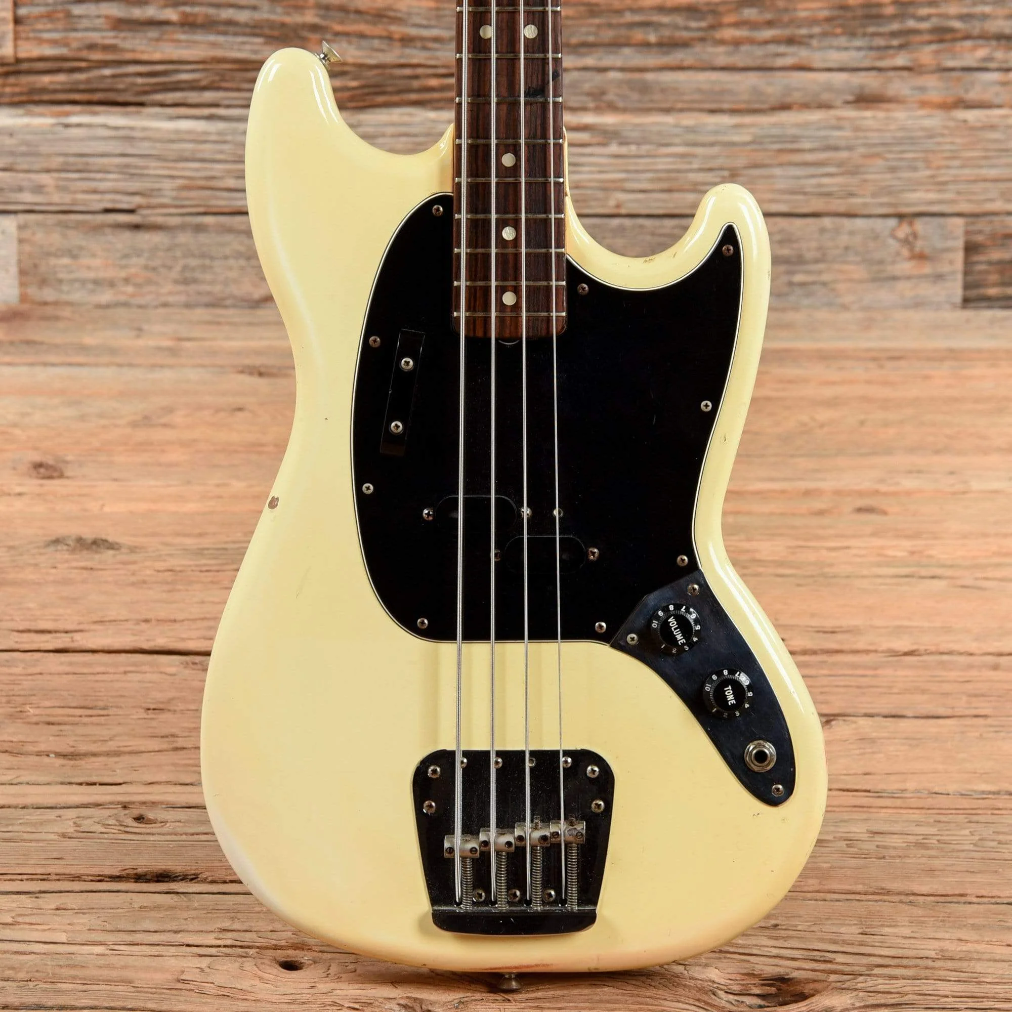 Fender Mustang Bass Olympic White 1978