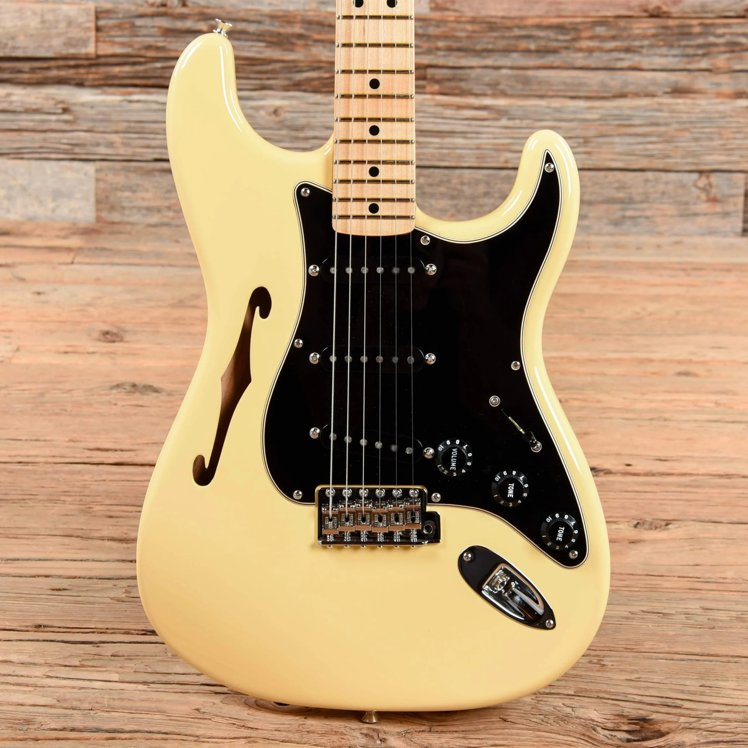 Fender Eric Johnson Thinline Stratocaster Body w/Fender Custom Shop Neck Vintage Blonde 2020