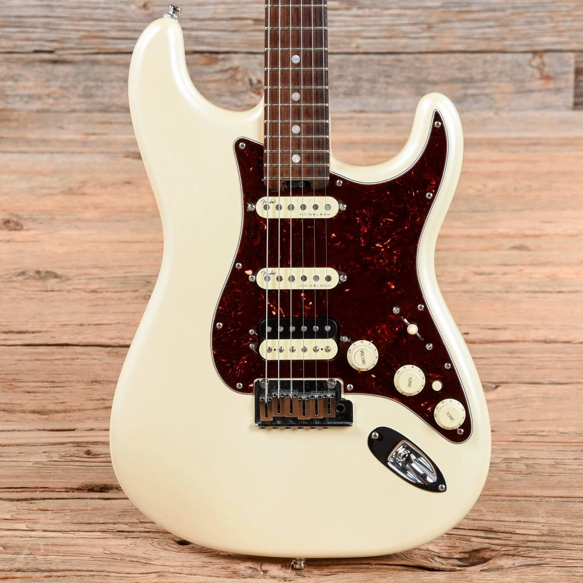 Fender American Elite Stratocaster HSS Olympic Pearl 2015