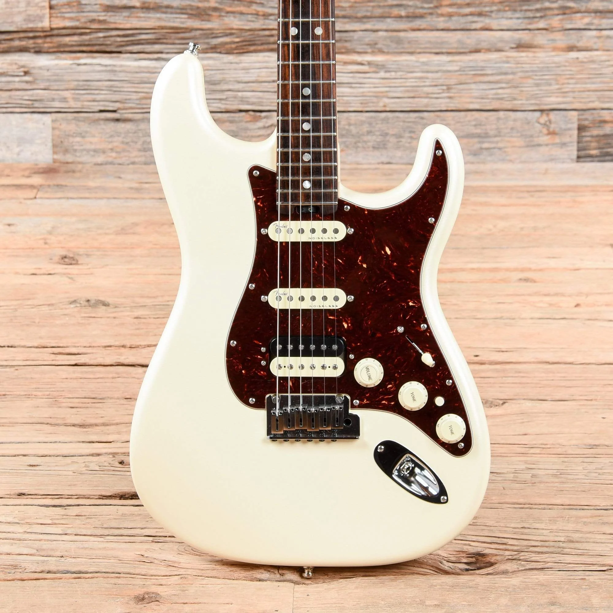 Fender American Elite Stratocaster HSS Shawbucker Olympic Pearl 2016