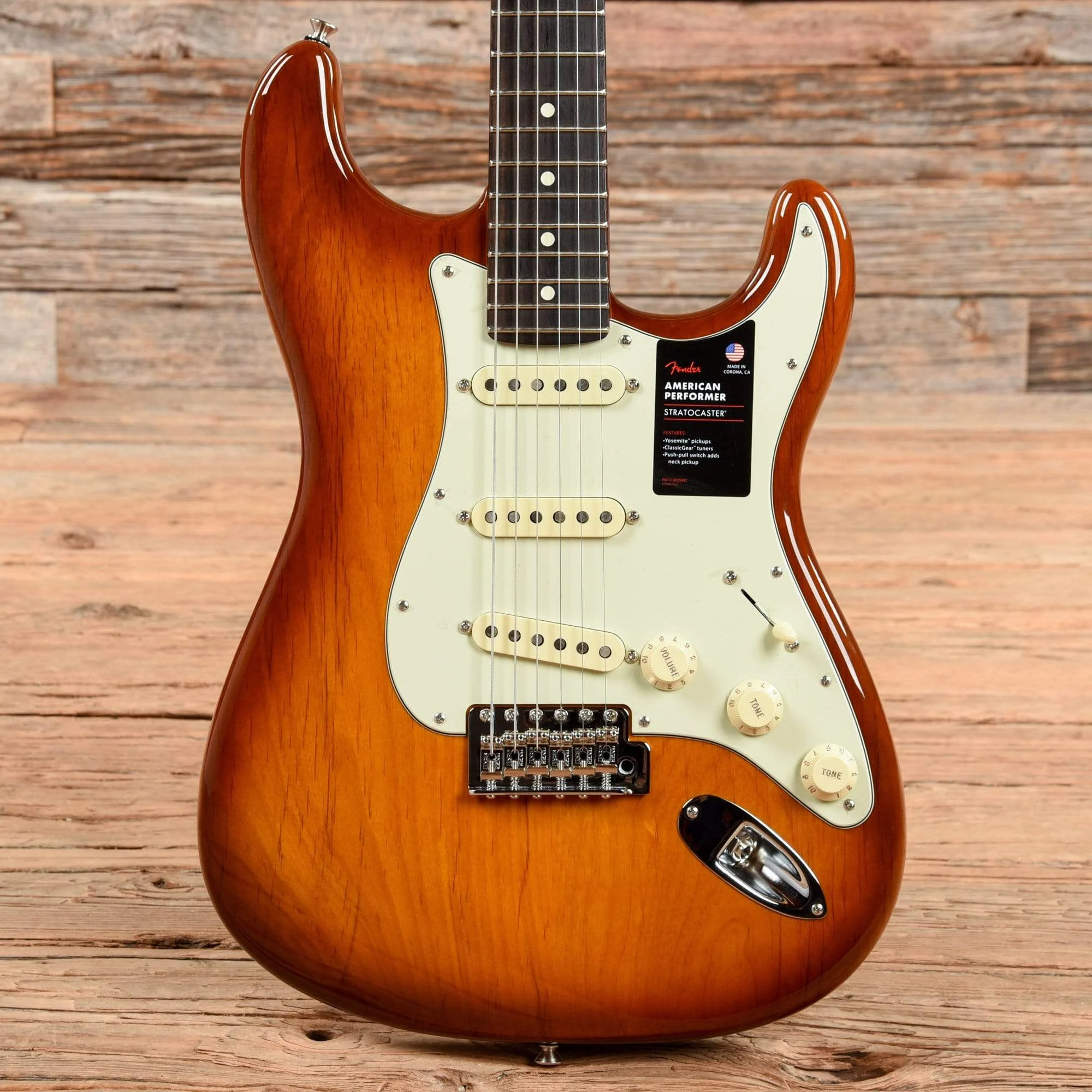 Fender American Performer Stratocaster Honey Burst 2020