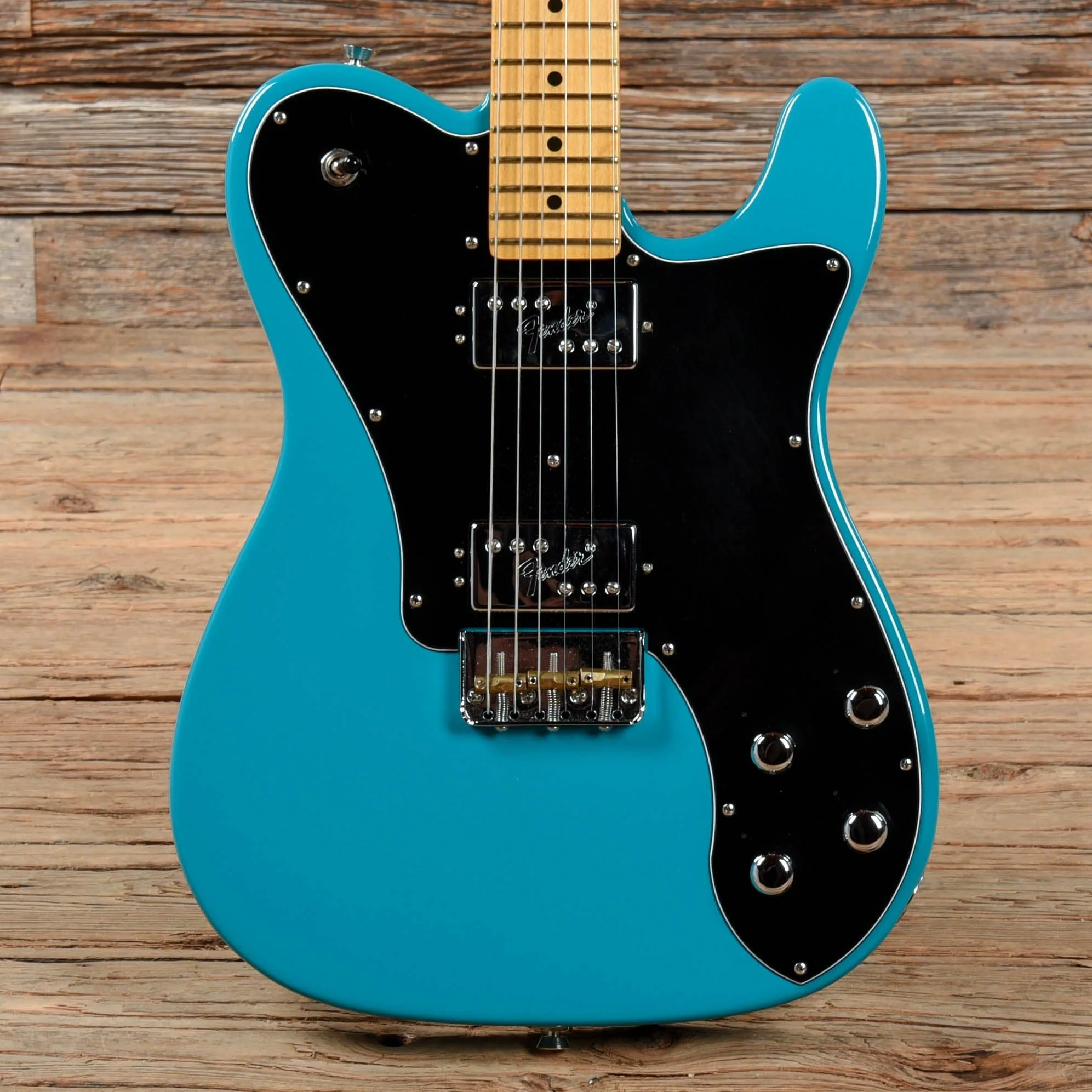 Fender American Pro II Telecaster Deluxe Miami Blue 2020