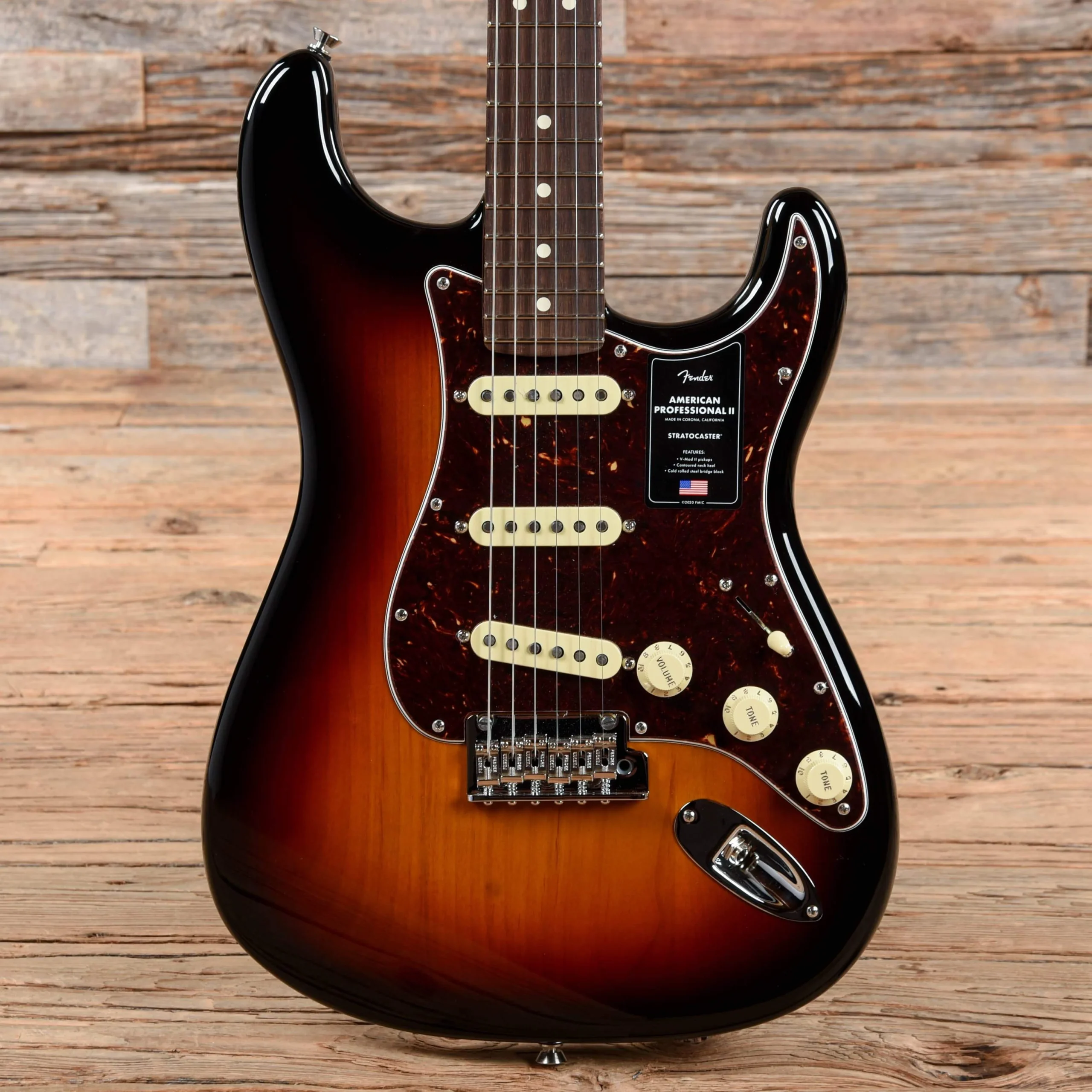 Fender American Professional II Stratocaster 3-Tone Sunburst