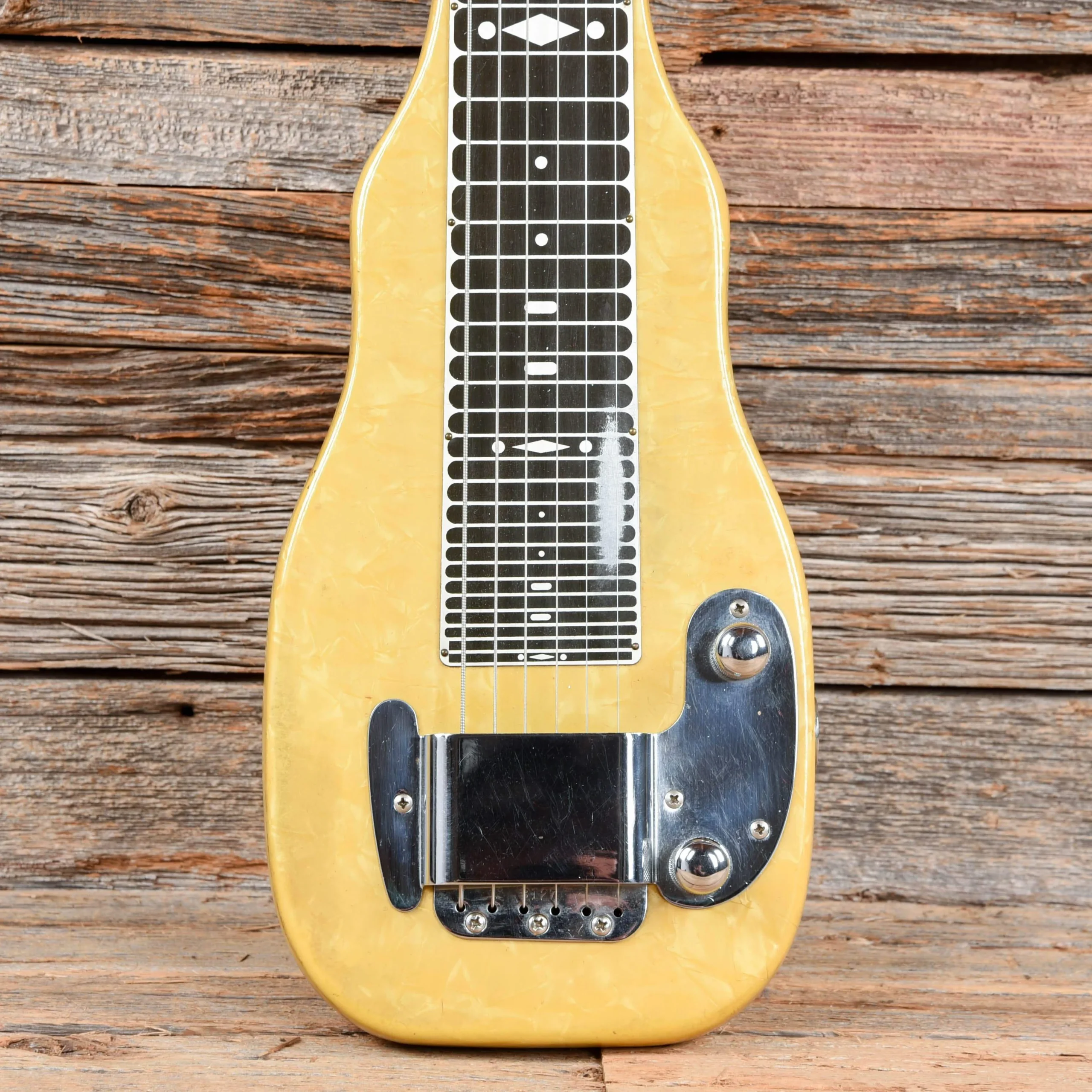 Fender Champion Lap Steel Yellow MOTS 1950s