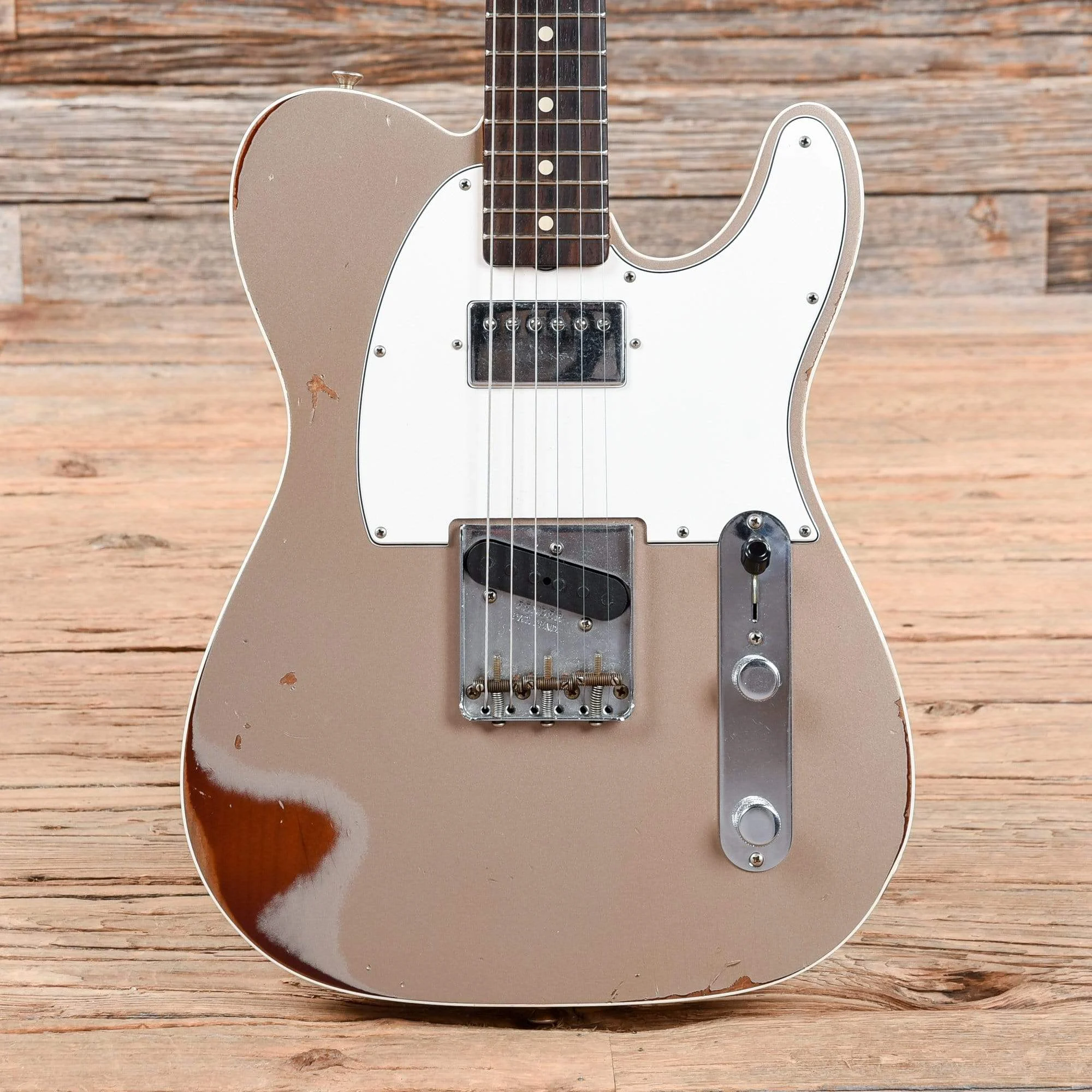 Fender CS Custom Esquire Relic Shoreline Gold Over Violin Burst 2018