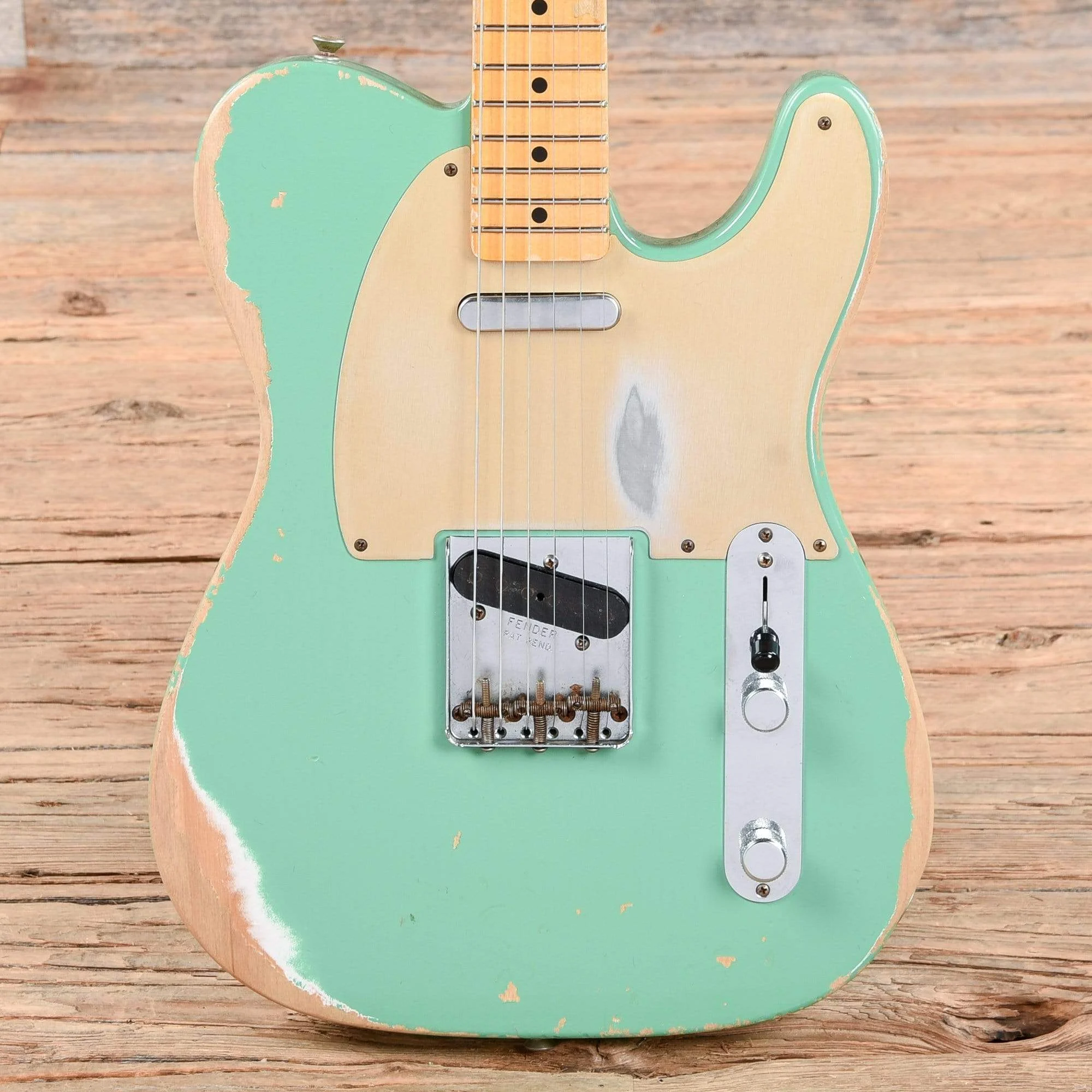 Fender CS Limited Edition 1959 Telecaster Relic Celadon Green 2012