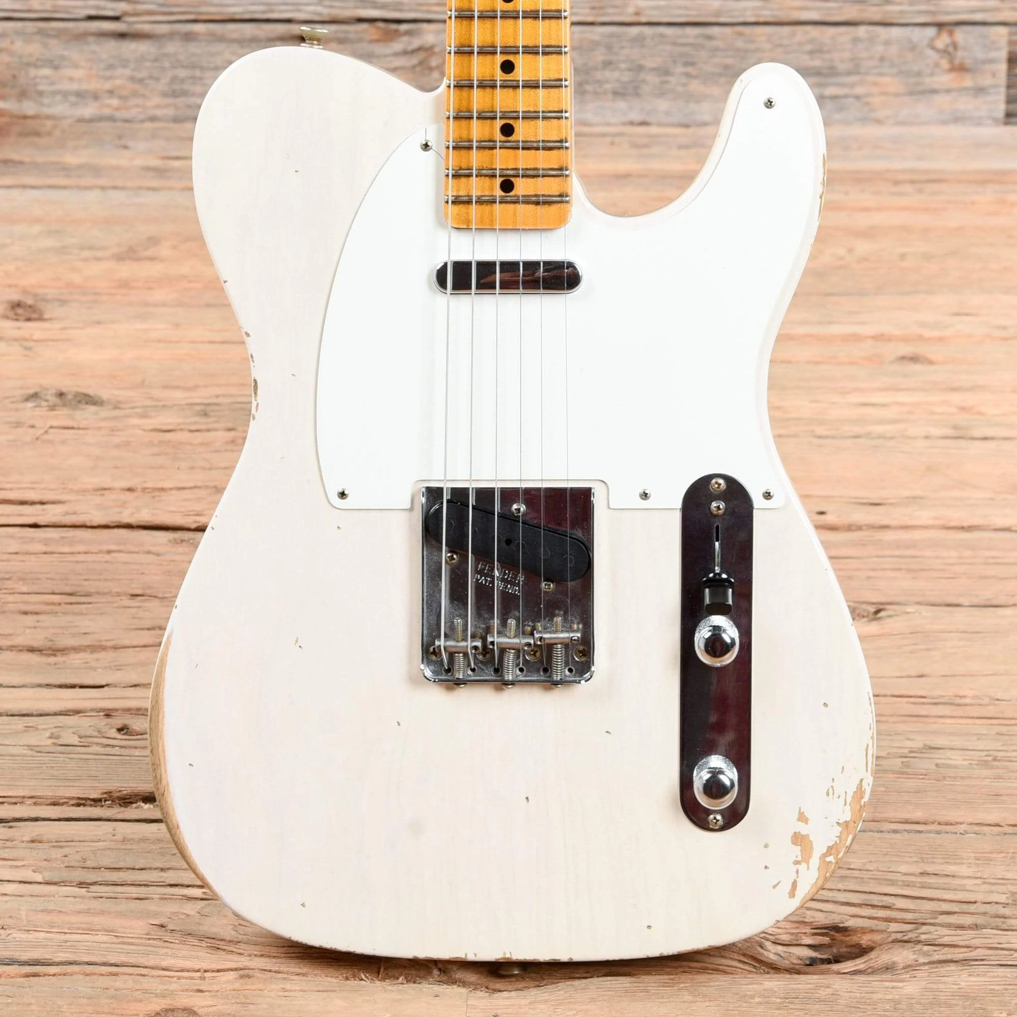 Fender Custom Shop 1954 Telecaster Relic Aged Olympic White