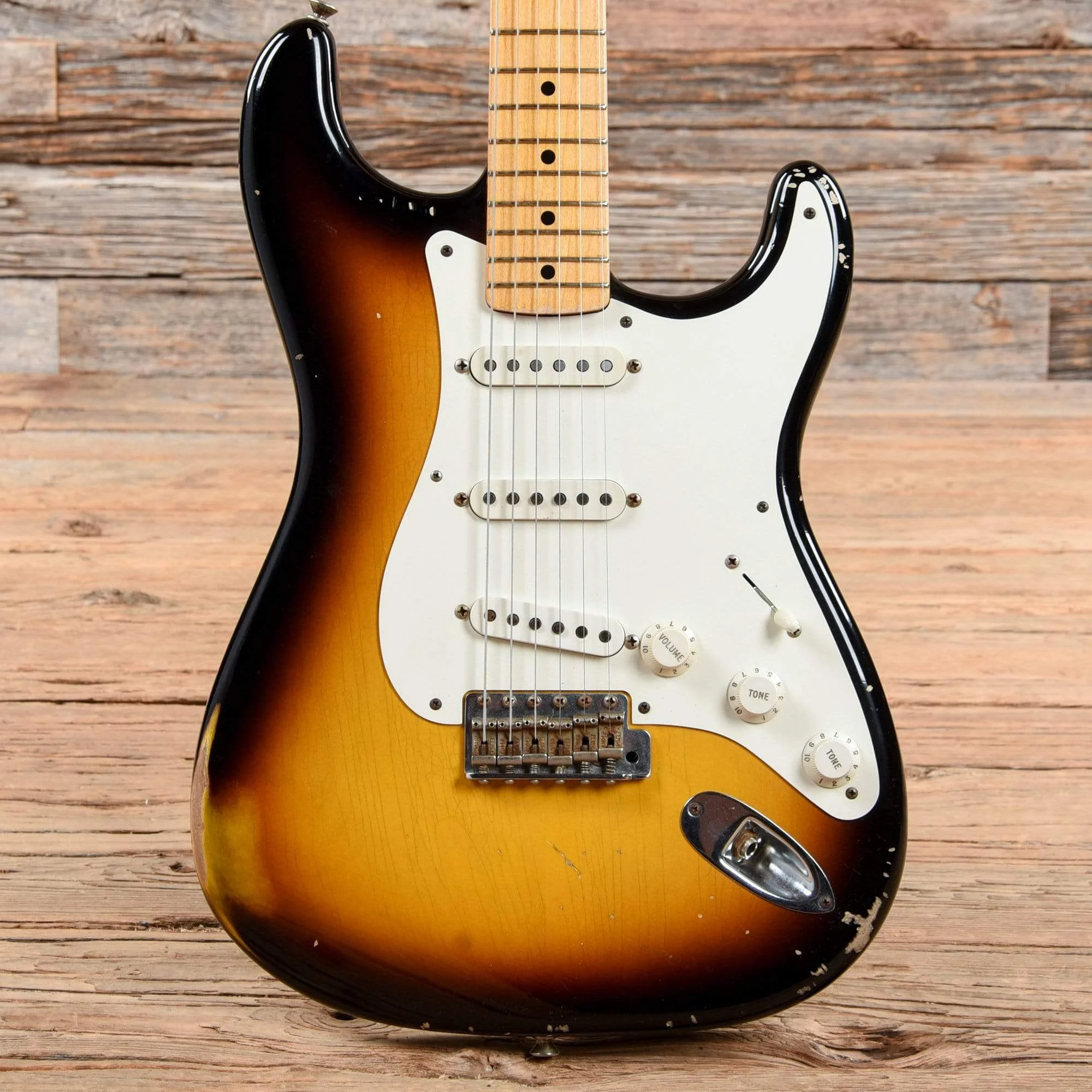 Fender Custom Shop 1956 Stratocaster Relic Sunburst 2009