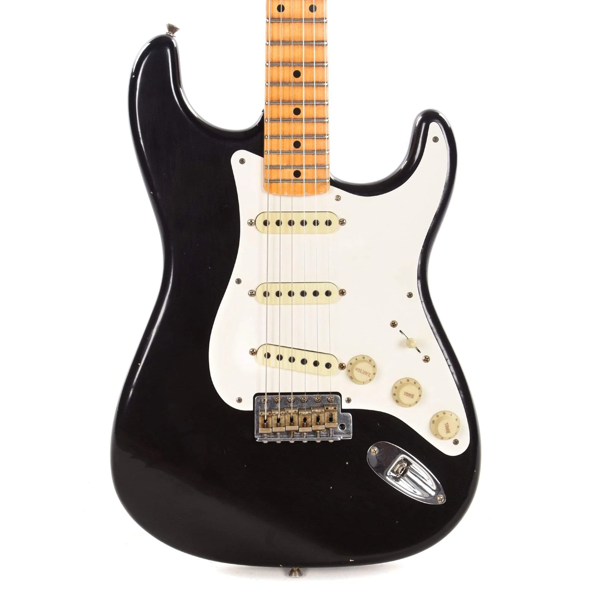 fender-electric-guitars-solid-body-fender-custom-shop-1957-stratocaster-chicago-special-journeyman-relic-faded-aged-black-9237100371-r101878-u1-28441050349703.webp Fender Custom Shop 1957 Stratocaster "Chicago Special" Journeyman Relic Faded/Aged Black