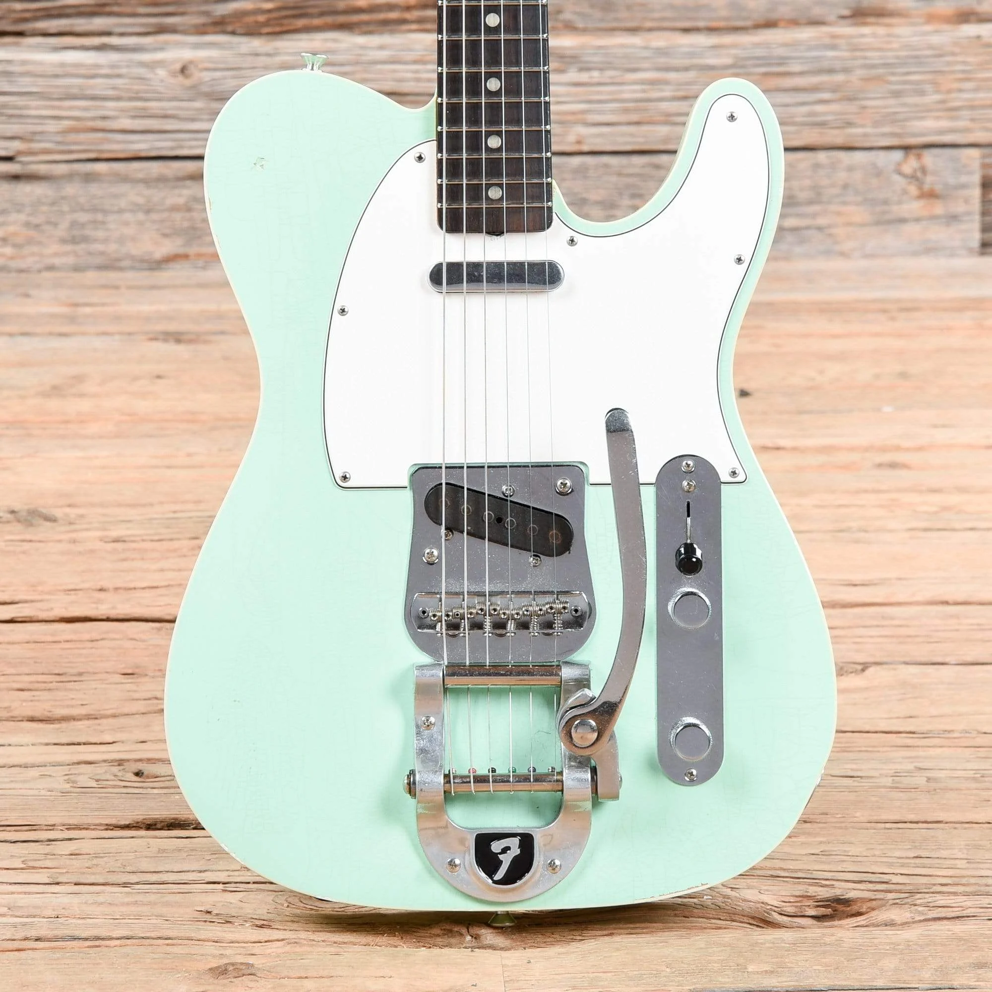 Fender Custom Shop '60s Telecaster Custom Relic Surf Green 2012