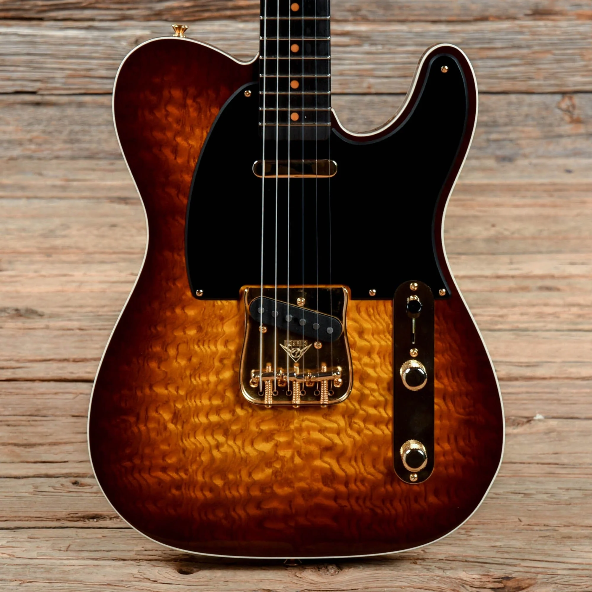 Fender Custom Shop Artisan Tamo Ash Telecaster Sunburst 2018