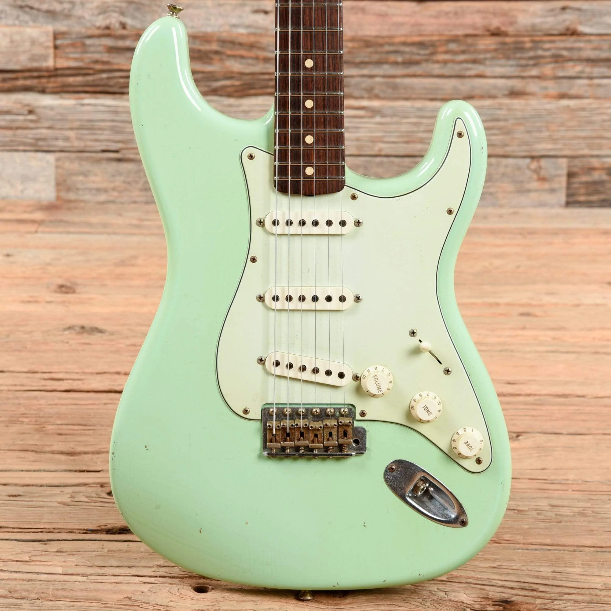 Fender Custom Shop Limited Dealer Select '60s Stratocaster Relic Surf Green 2005
