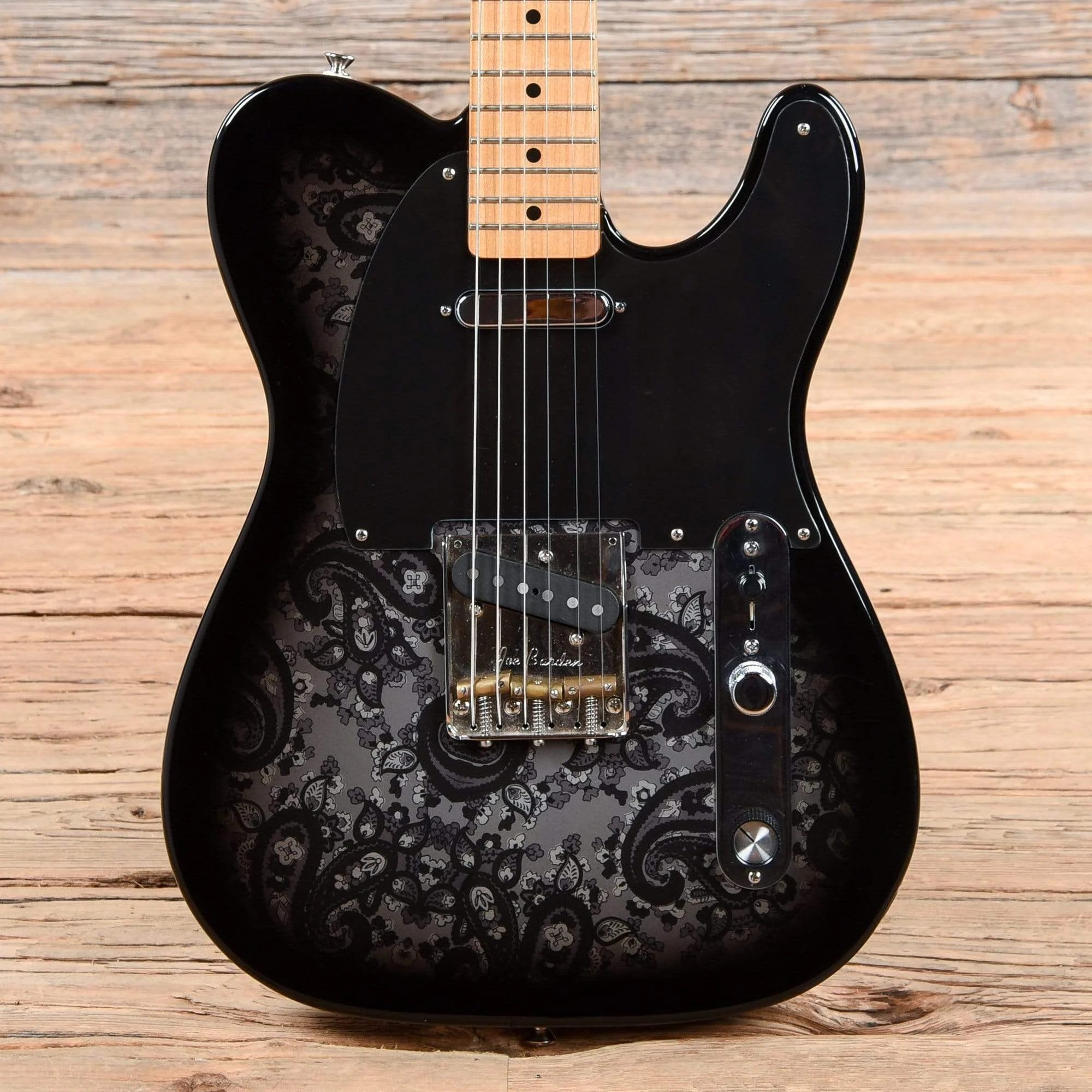 Fender FSR Standard Telecaster Black Paisley 2012