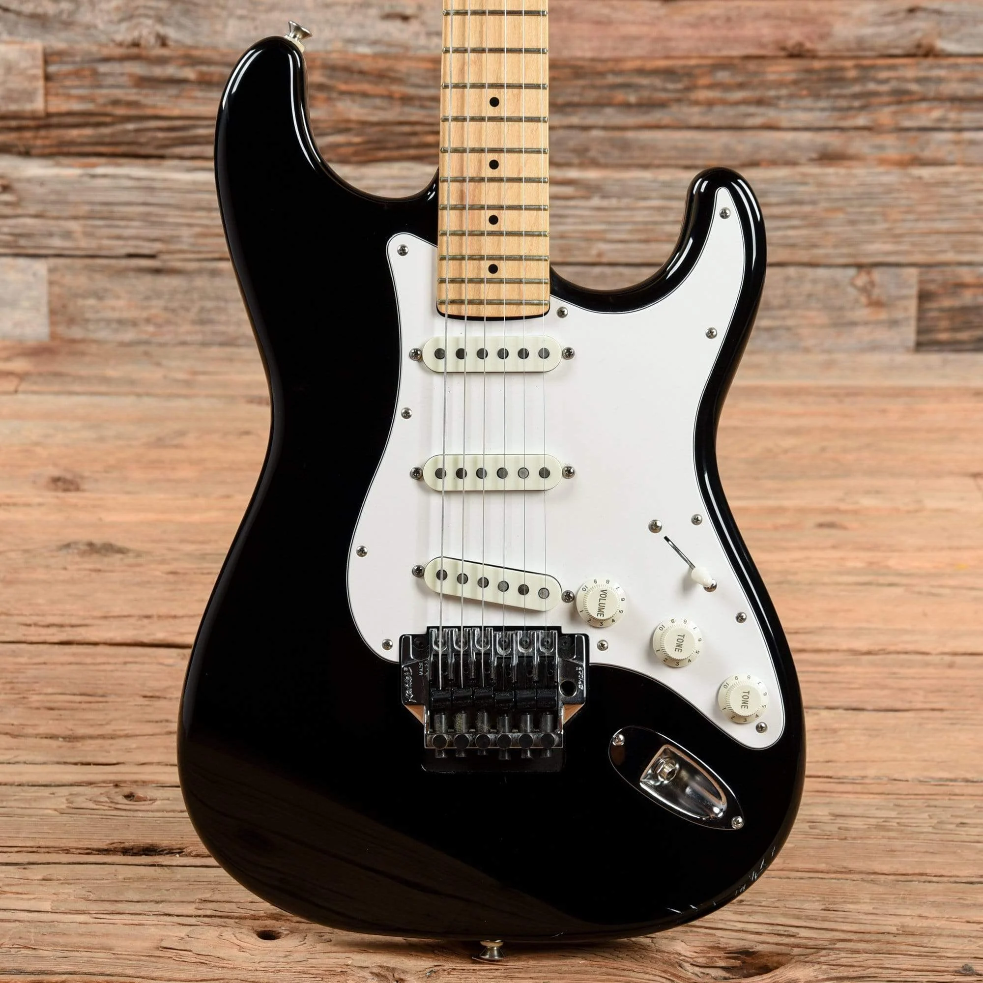 Fender Japan ST-57 1957 Stratocaster Reissue Black 1988