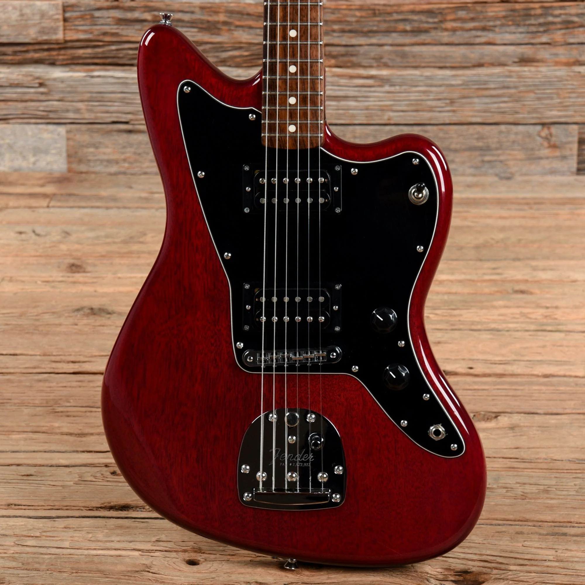 Fender Modern Player Jazzmaster HH Crimson Red Transparent 2013