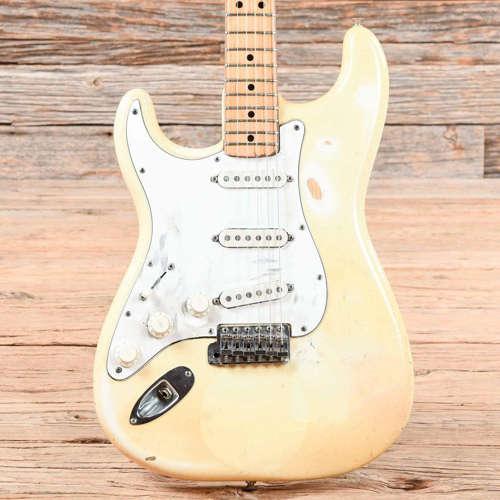 Fender Stratocaster Olympic White 1975 LEFTY
