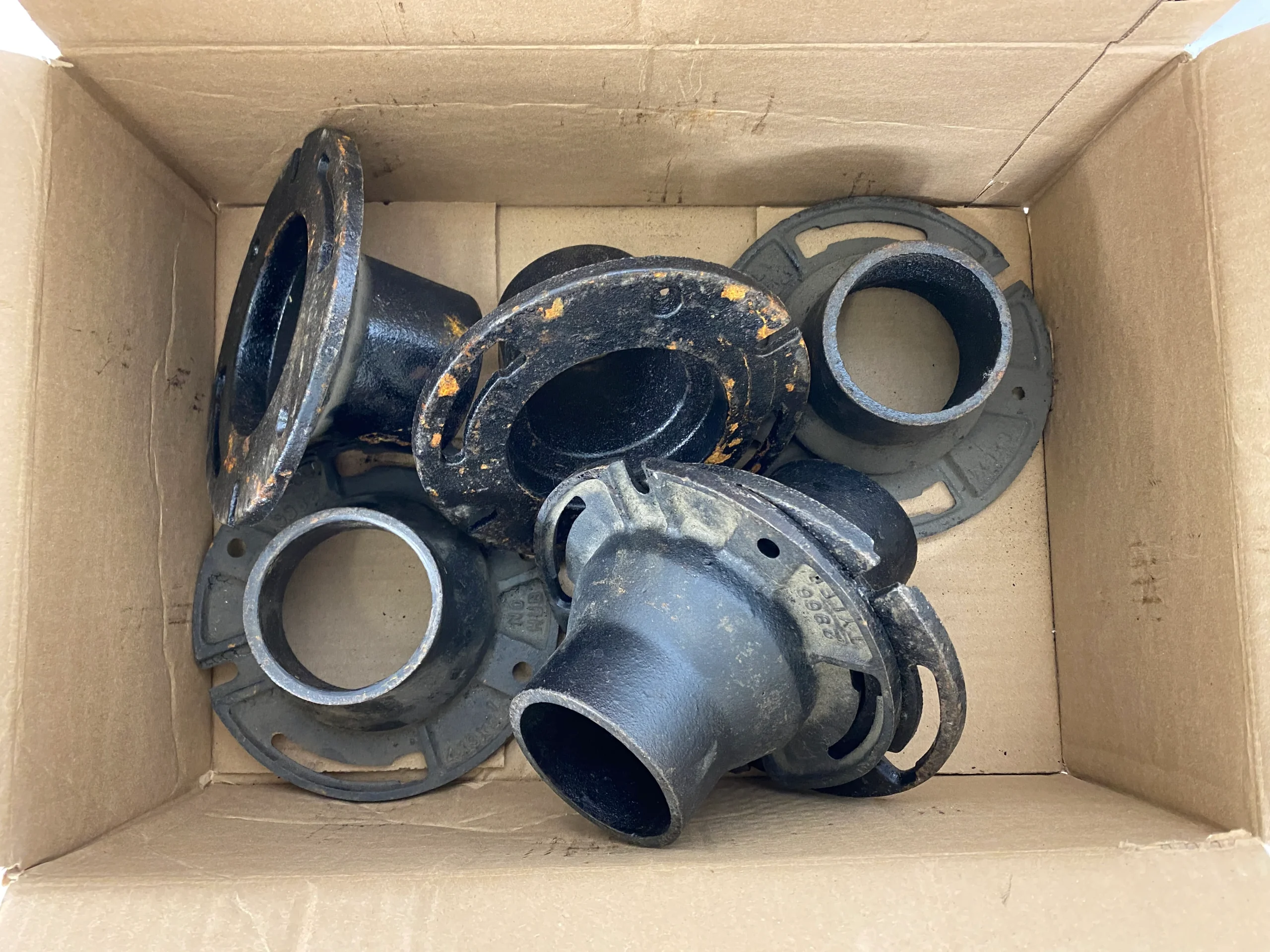 Flange Closet Cast Iron 4"x 3" Pack of 6