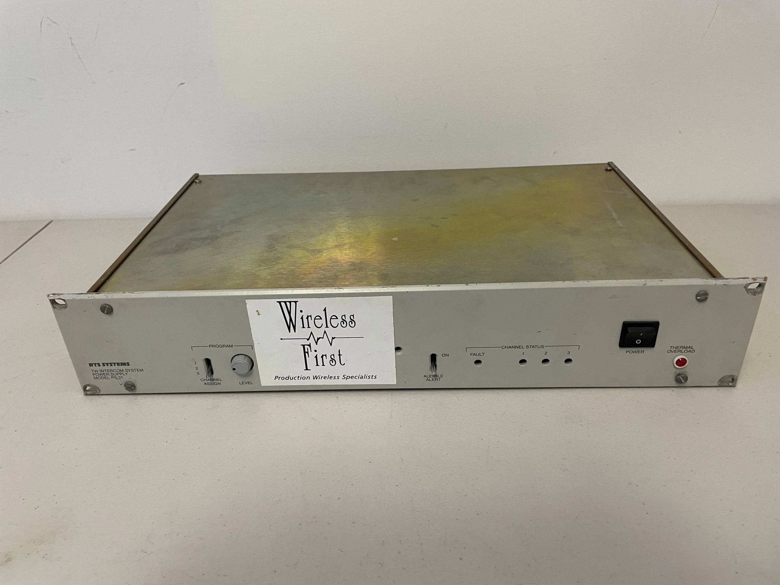 front2.webp RTS Systems / Telex TW Intercom Power Supply, Model PS-31