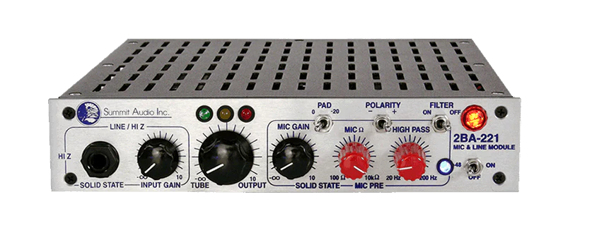 Summit Audio 2BA-221 Mic/Line Preamp