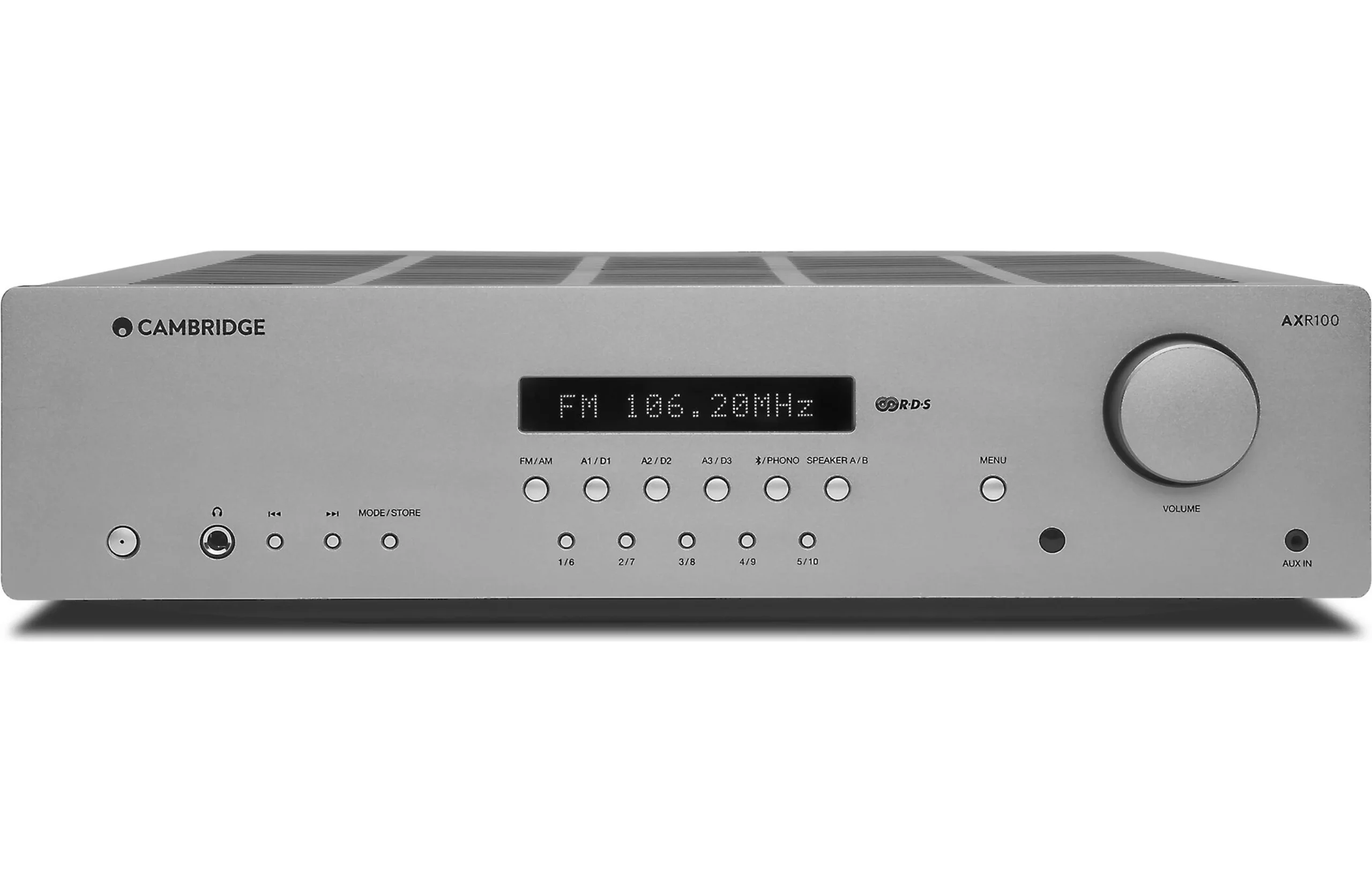 g779AXR100-F.webp Cambridge Audio AXR100 - Stereo Receiver