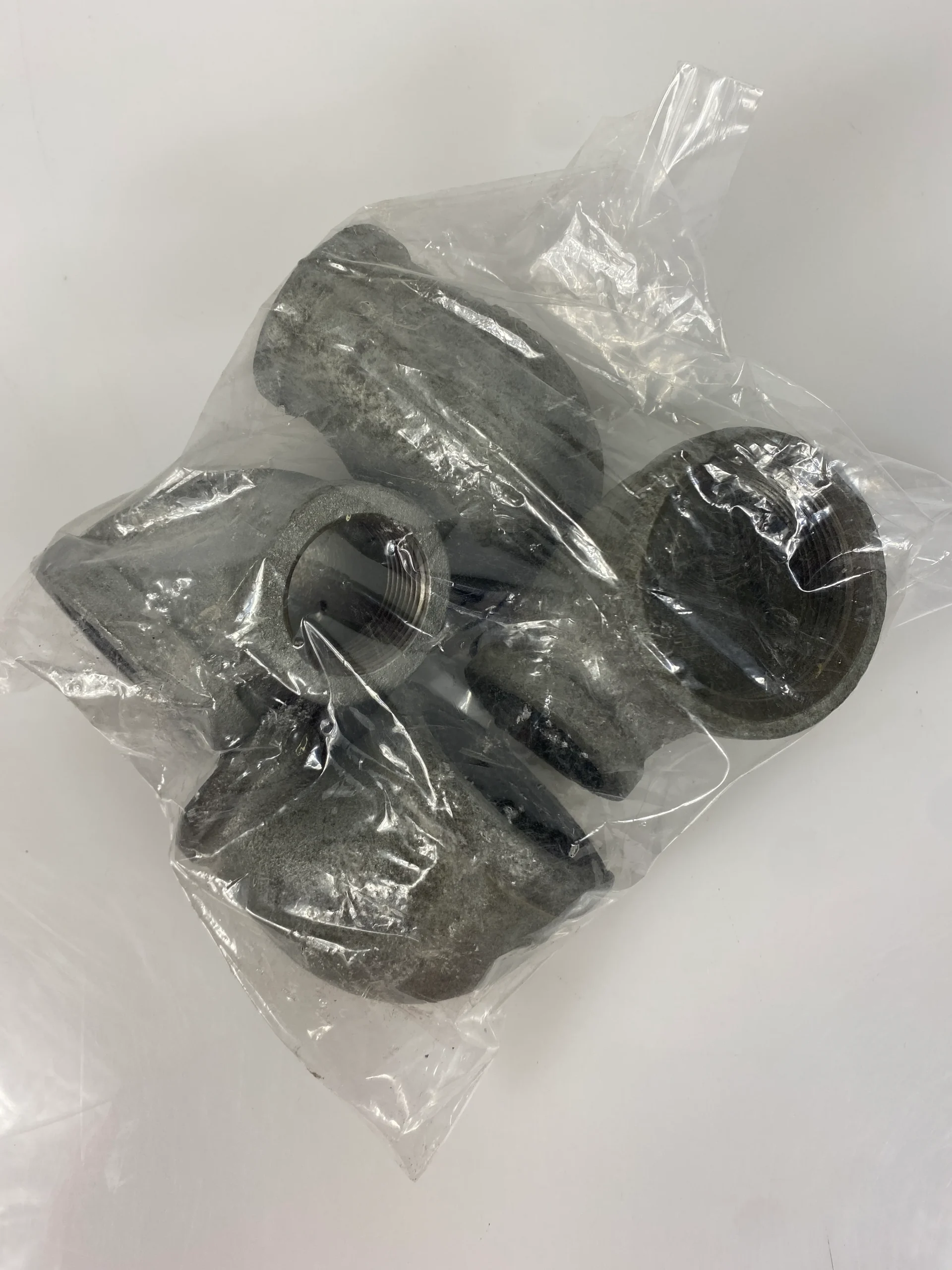 Galvanized 90 Degree Elbow 2 x1 1/4" Pack of 4