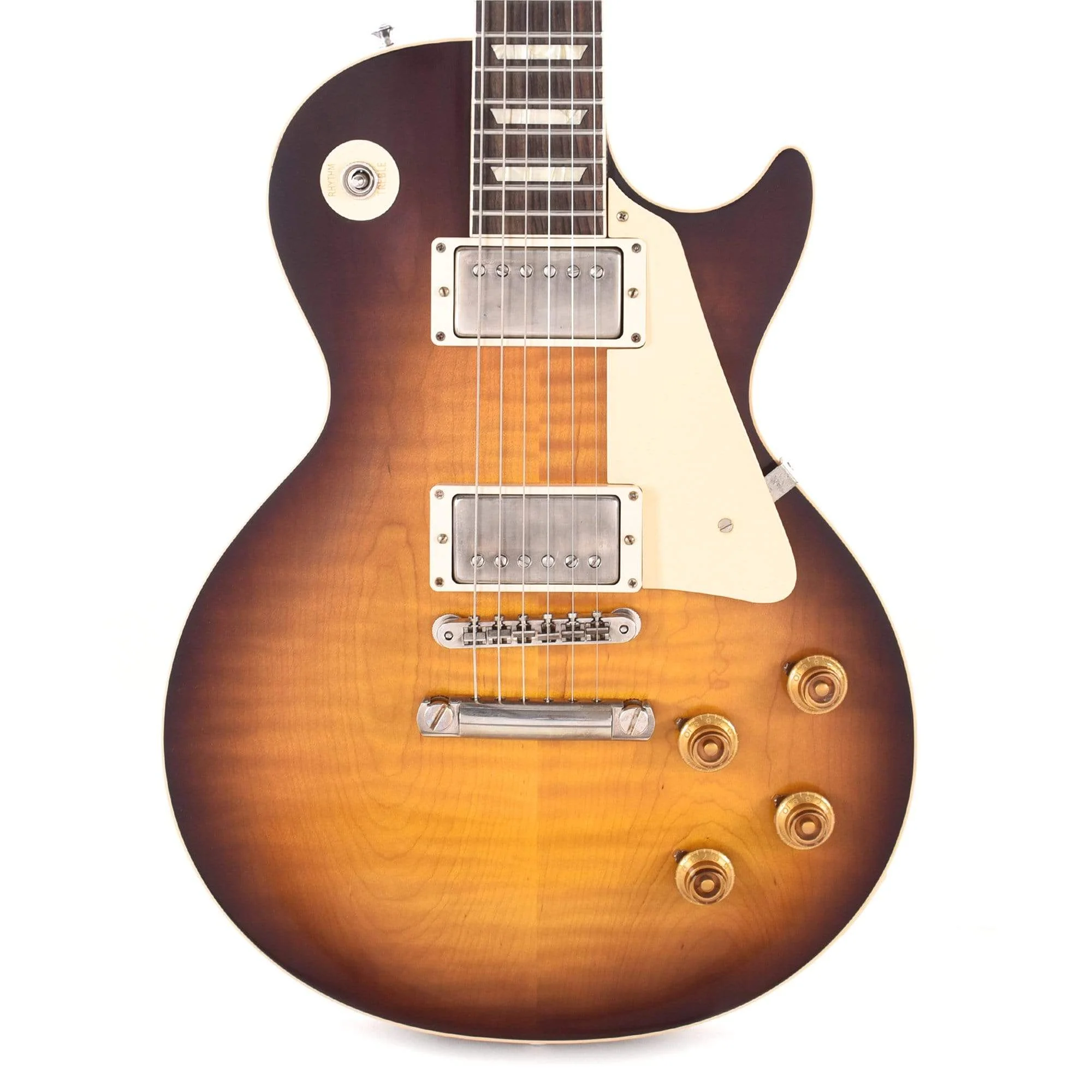 Gibson Custom 1958 Les Paul Standard "CME Spec" Plain Top Kindred Burst Fade VOS w/60 V2 Neck Profile
