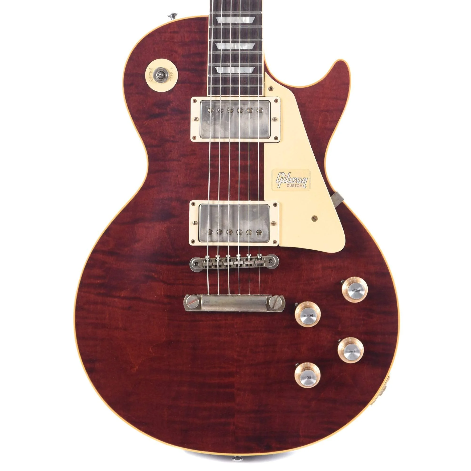 Gibson Custom 1958 Les Paul Standard "CME Spec" Plain Top Viking Red VOS