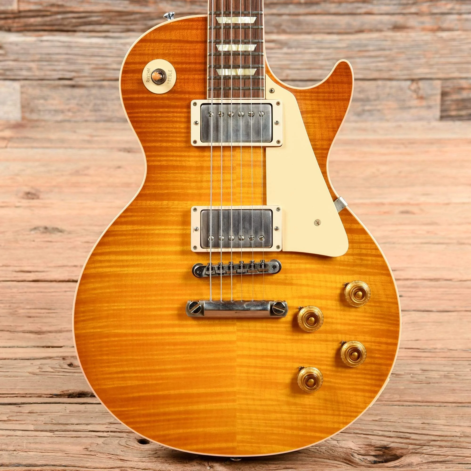 Gibson Custom 1958 LP Standard "CME Spec" Plain Top VOS Amber 2019