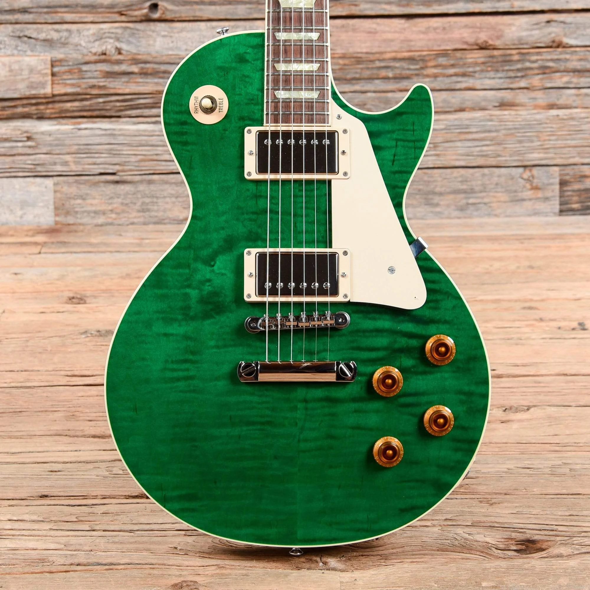 Gibson Custom Shop Modern Les Paul Standard Trans Green 2017