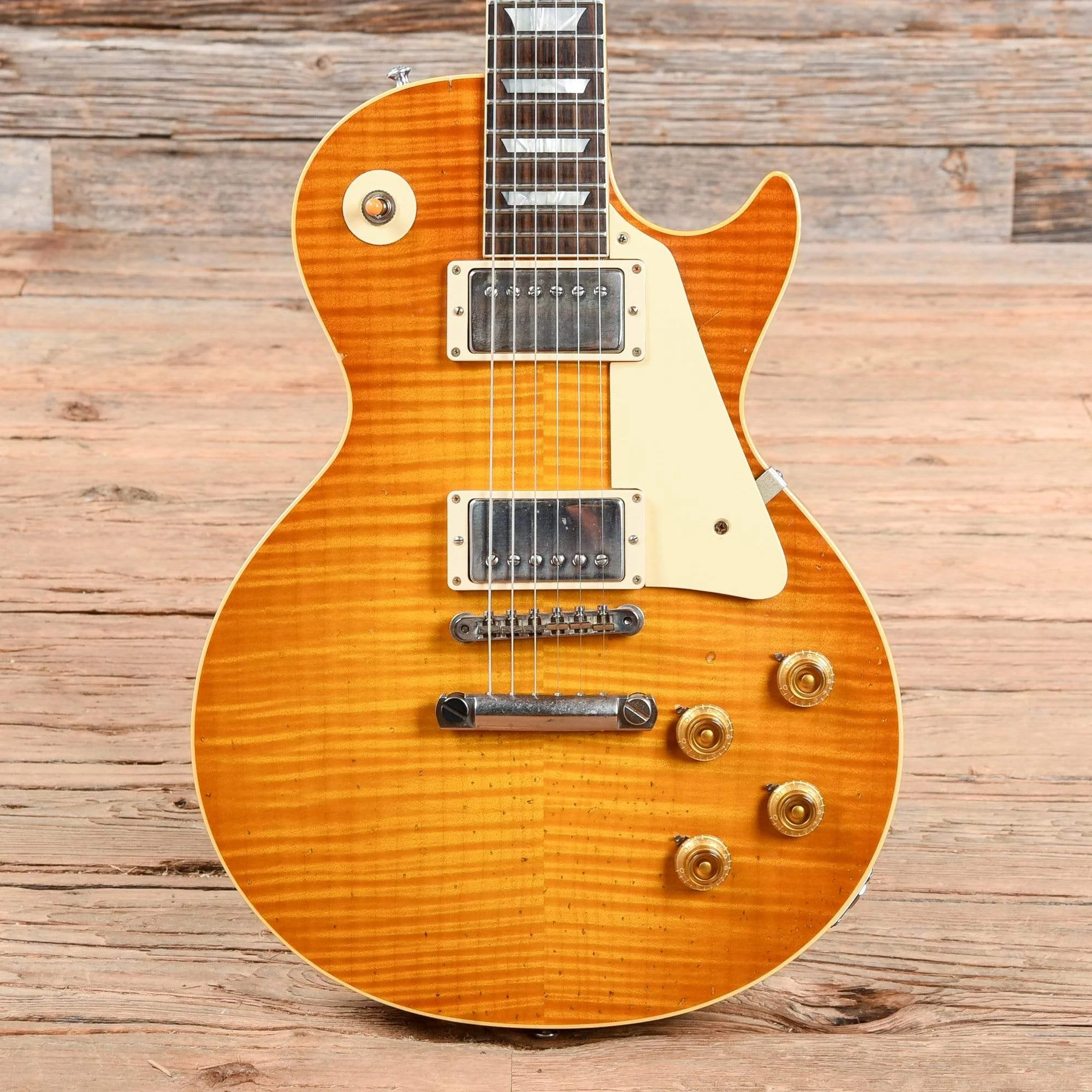 Gibson Custom Shop Rick Nielsen 1959 Les Paul Standard #9-0655 Aged & Signed Sunburst 2016