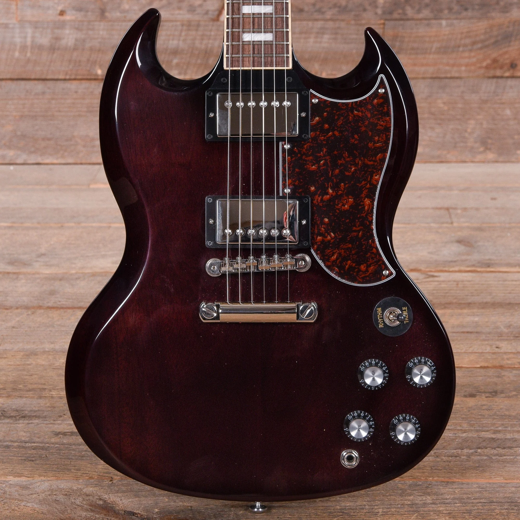 Gibson USA SG Standard Oxblood w/Tortoise Pickguard & T-Type Pickups