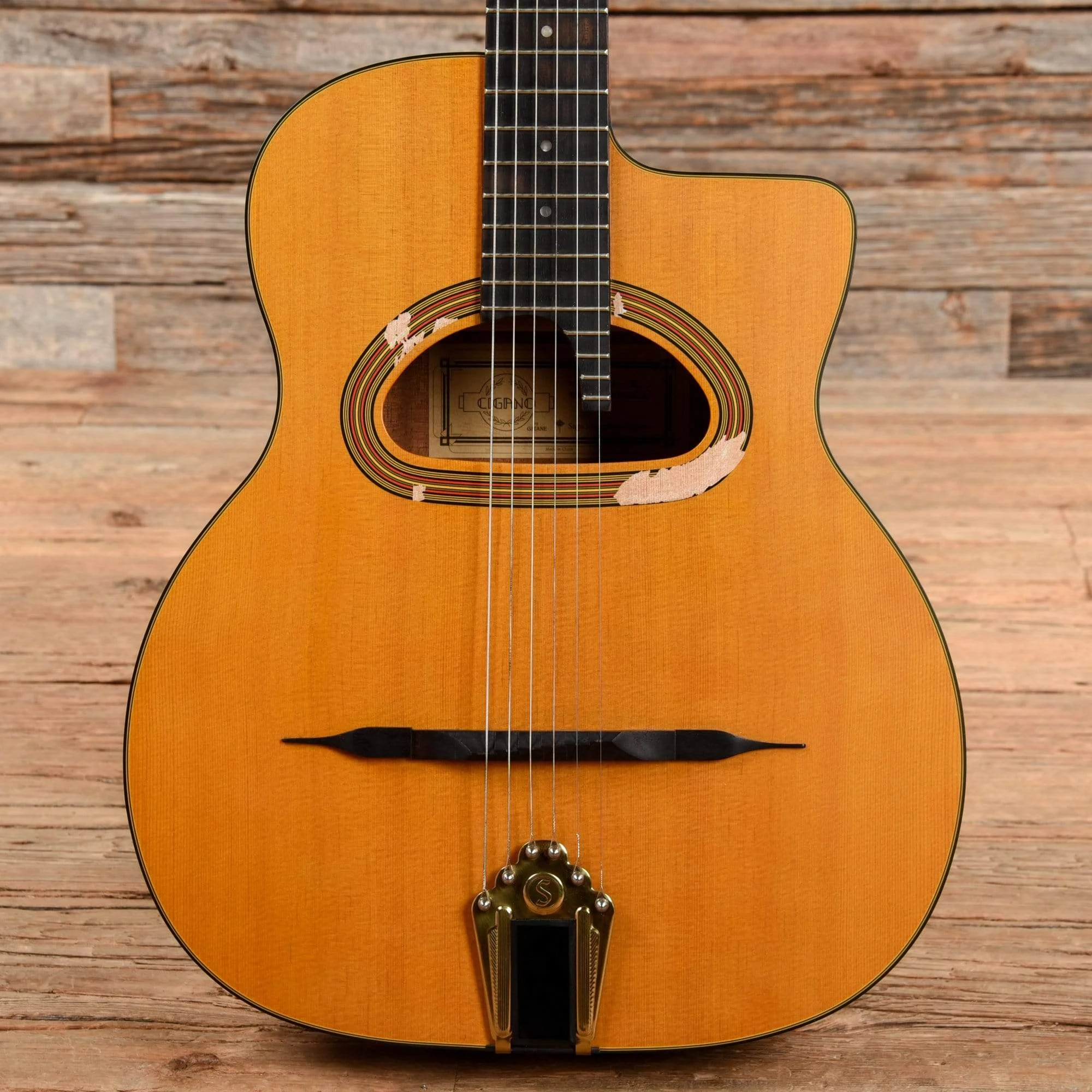 Gitane Cigano GJ-15 Grande Bouche Gypsy Jazz Guitar Natural