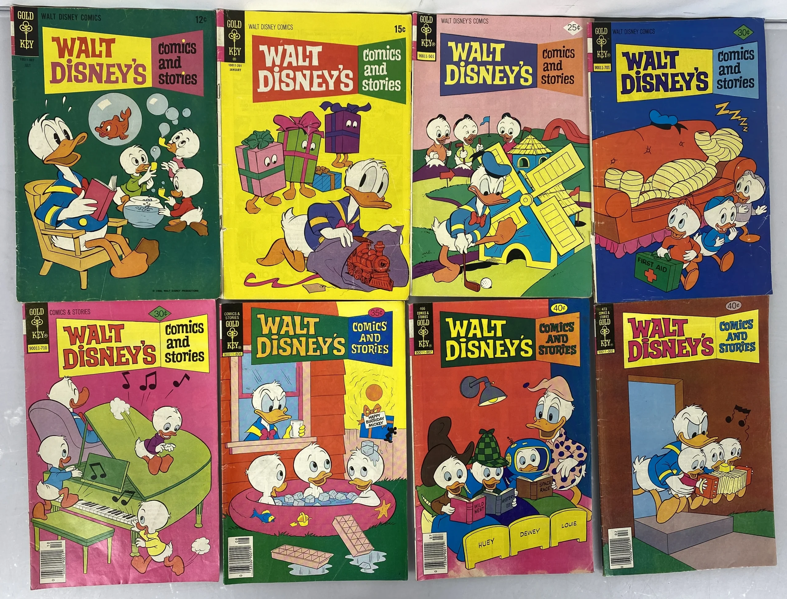 gold-key-comic-walt-disneys-comics-and-stories-lot-of-10-1968-1979.webp Gold Key Comic Walt Disney's Comics and Stories Lot of 10 1968-1979