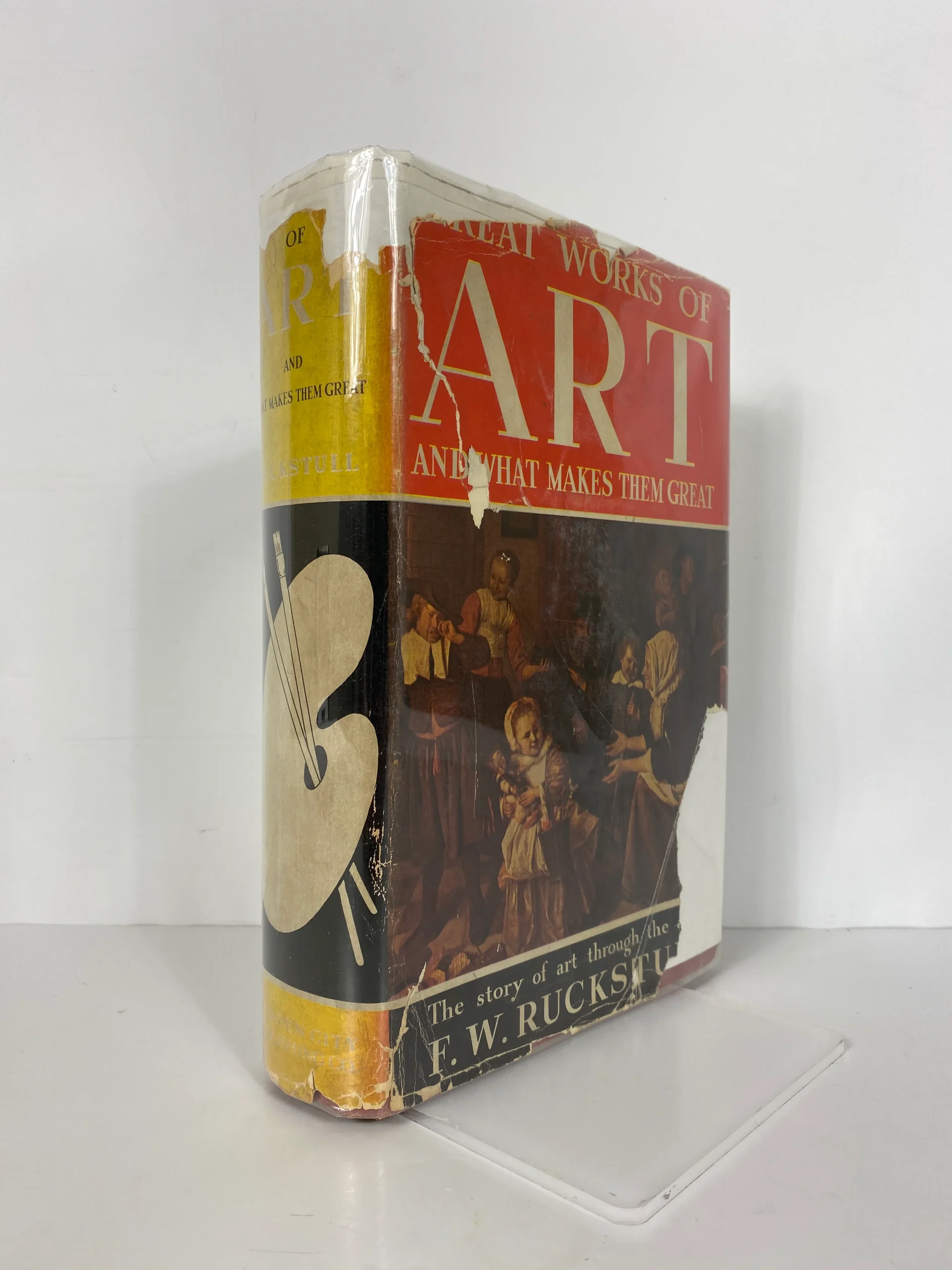 Great Works of Art & What Makes Them Great Ruckstull 1925 1st Ed HCDJ