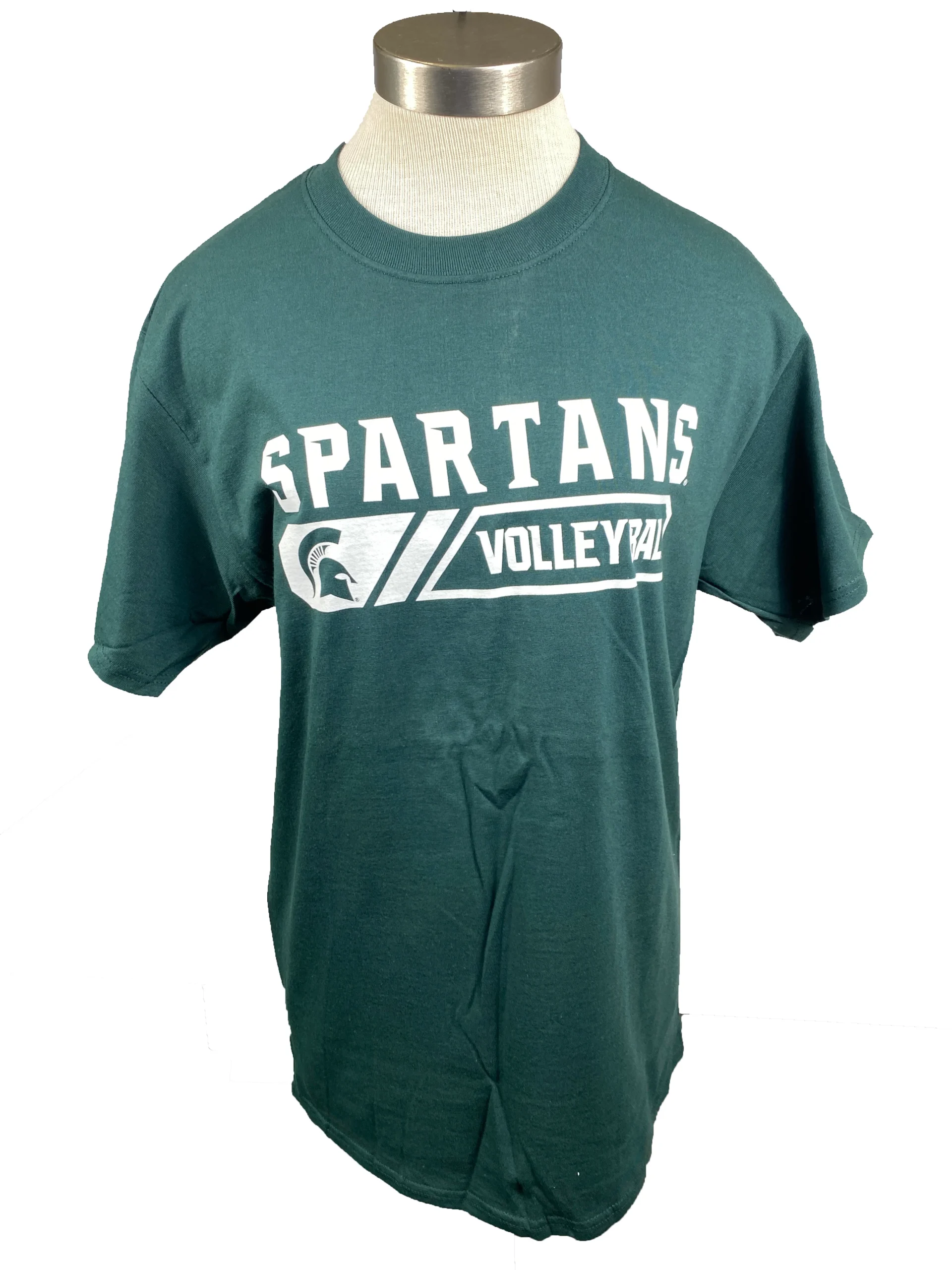 green-spartan-volleyball-short-sleeve-t-shirt-unisex-size-m.webp Green Spartan Volleyball Short Sleeve T-Shirt Unisex Size M