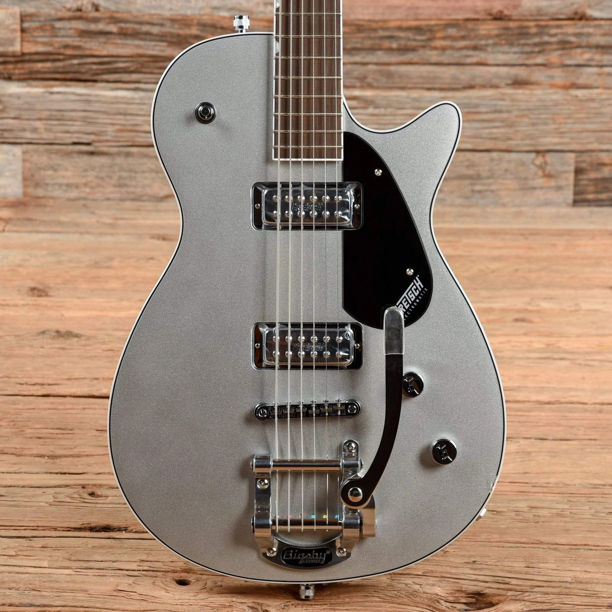Gretsch G5260T Electromatic Jet Baritone Airline Silver w/Bigsby