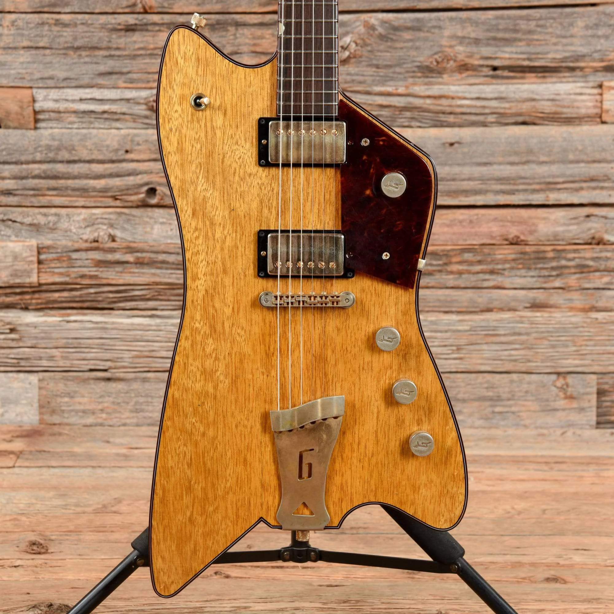 Gretsch Custom Shop Korina Caddy Bo Relic w/Brazilian Rosewood Fingerboard Stephen Stern Masterbuilt Natural 2019