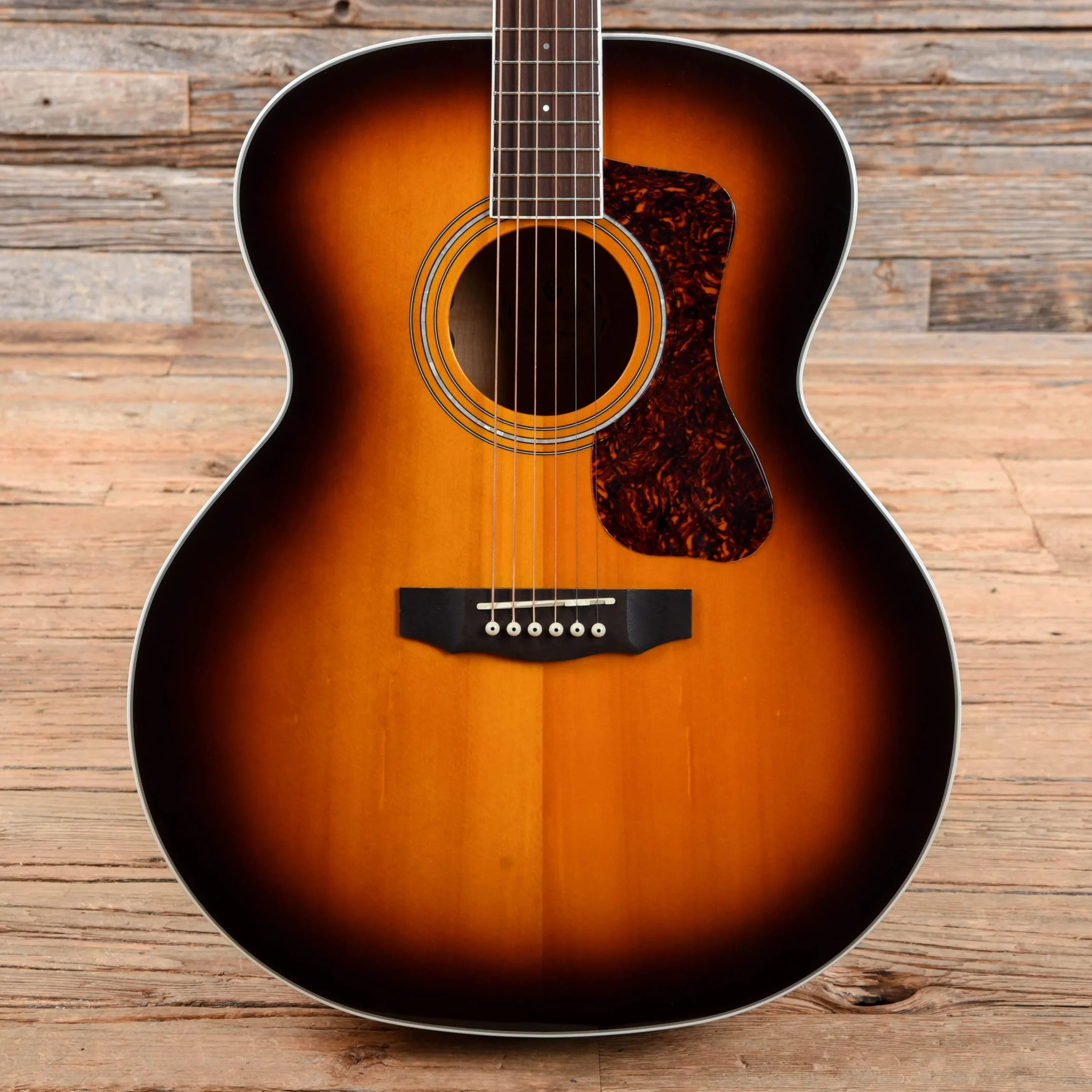 Guild Westerly F-250E Deluxe Jumbo Antique Burst w/Electronics