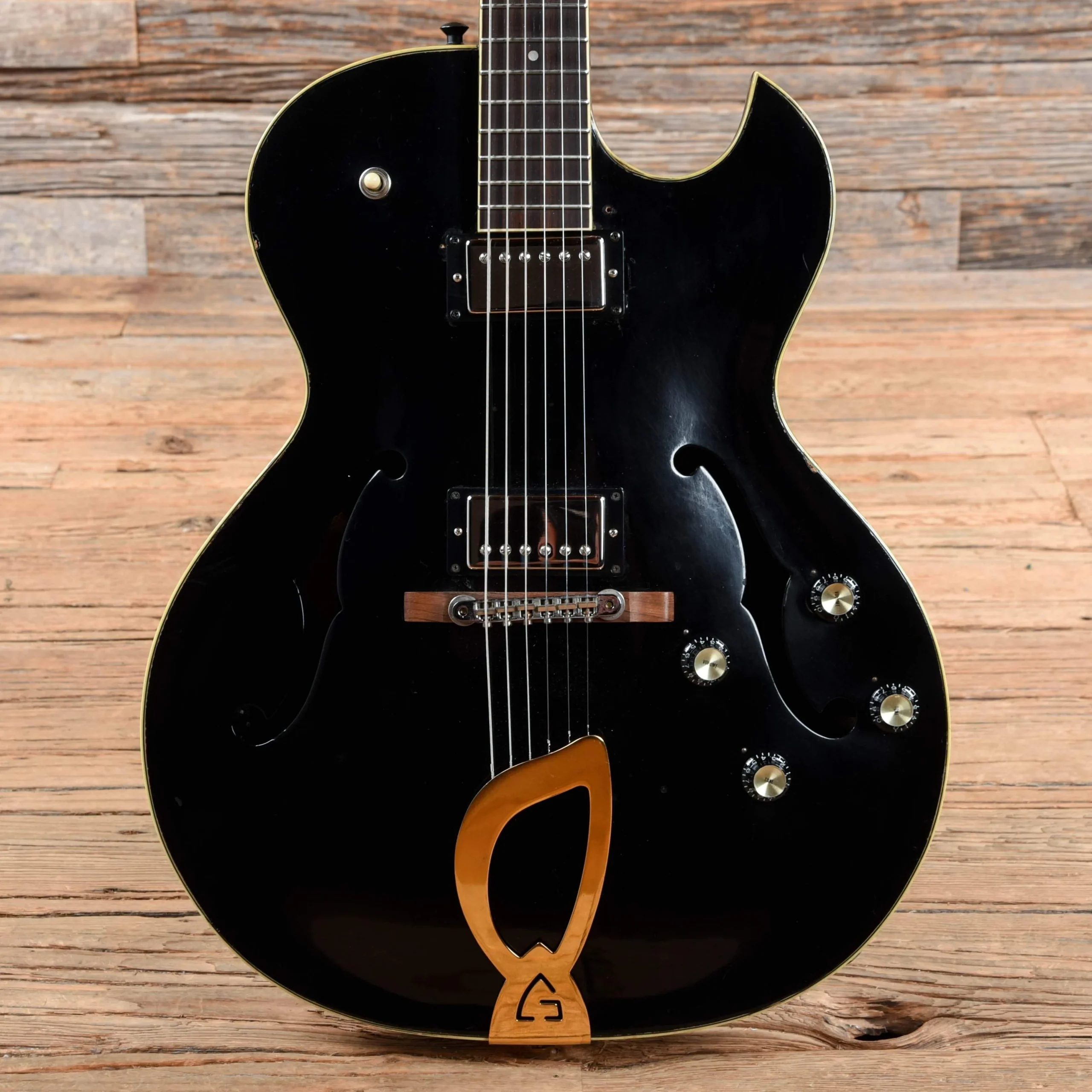 Guild T-100D Slim Jim Black Refin 1964