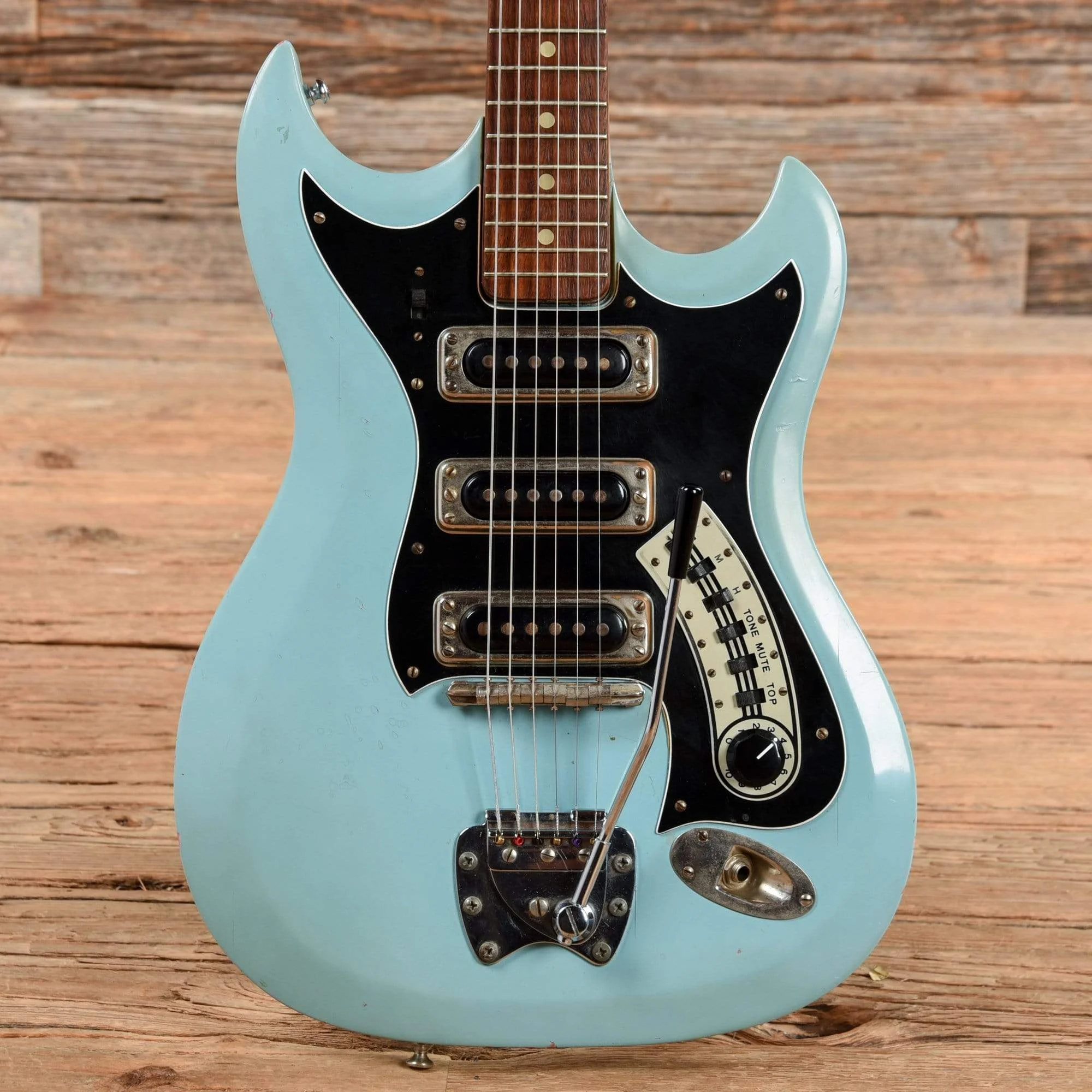 Hagstrom III Blue 1960s