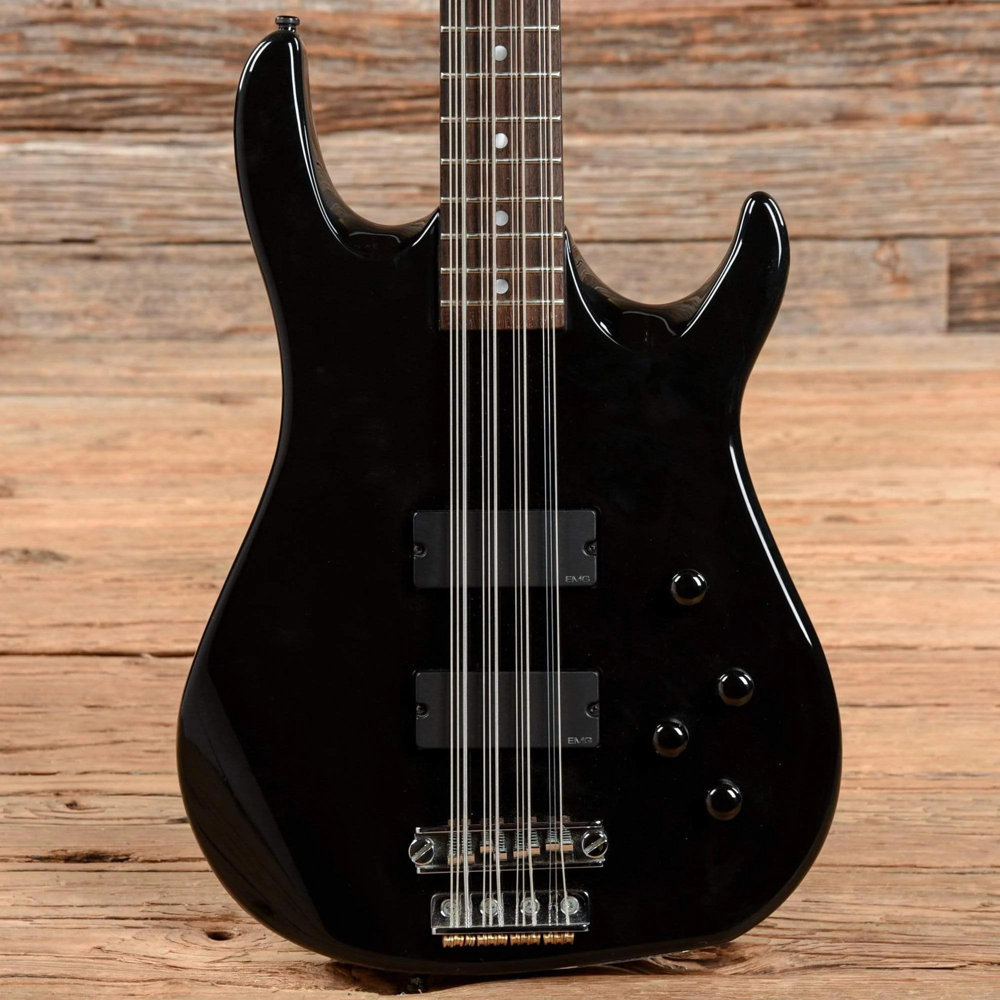 Hamer B12-L Chaparral 12-String Bass Black 1999