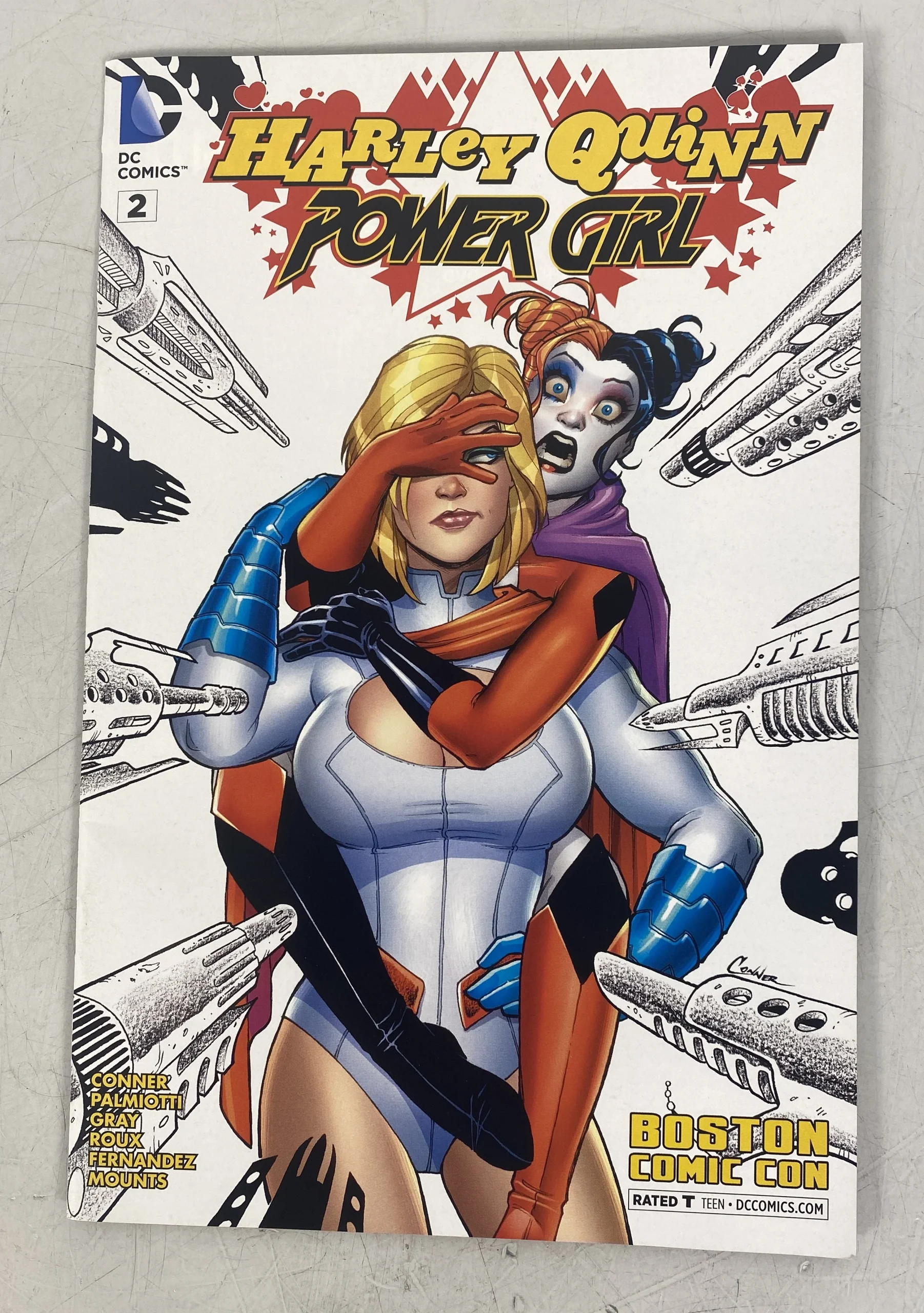 Harley Quinn Power Girl #2 Boston Comic Con Variant