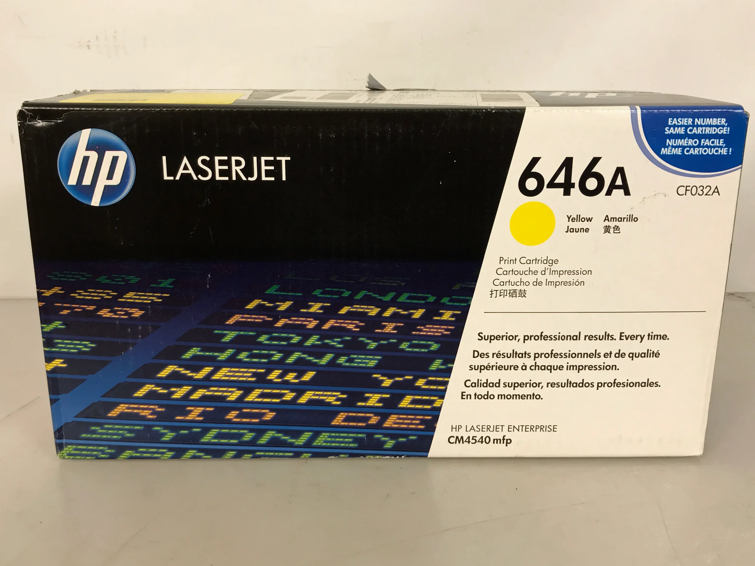 HP LaserJet 646A CF032A Yellow Toner Cartridge