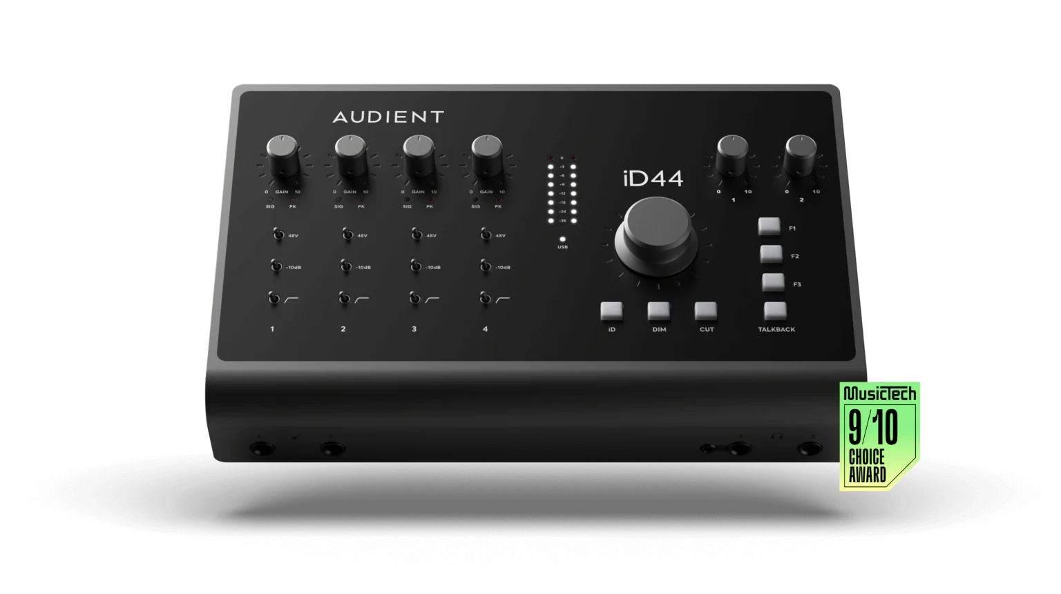 Audient iD44 MKII - 4 channel USB2 Interface andMonitoring